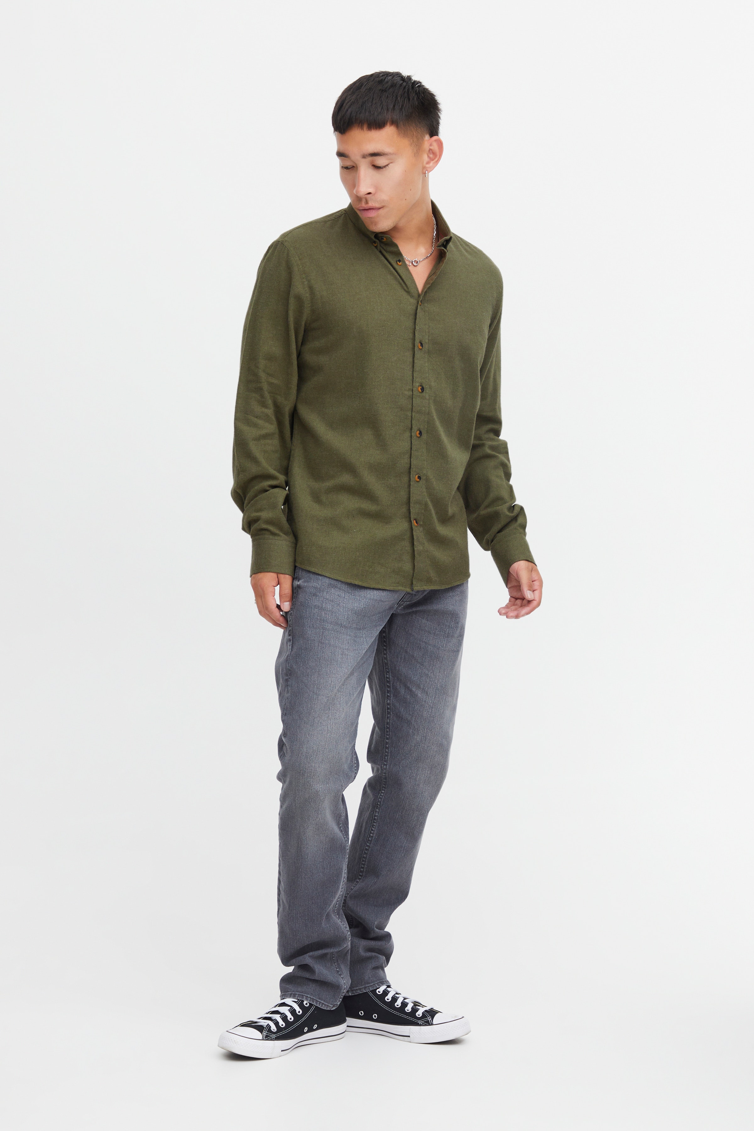 Langærmet skjorte LOOKBOOK FRONT 20716243-180523