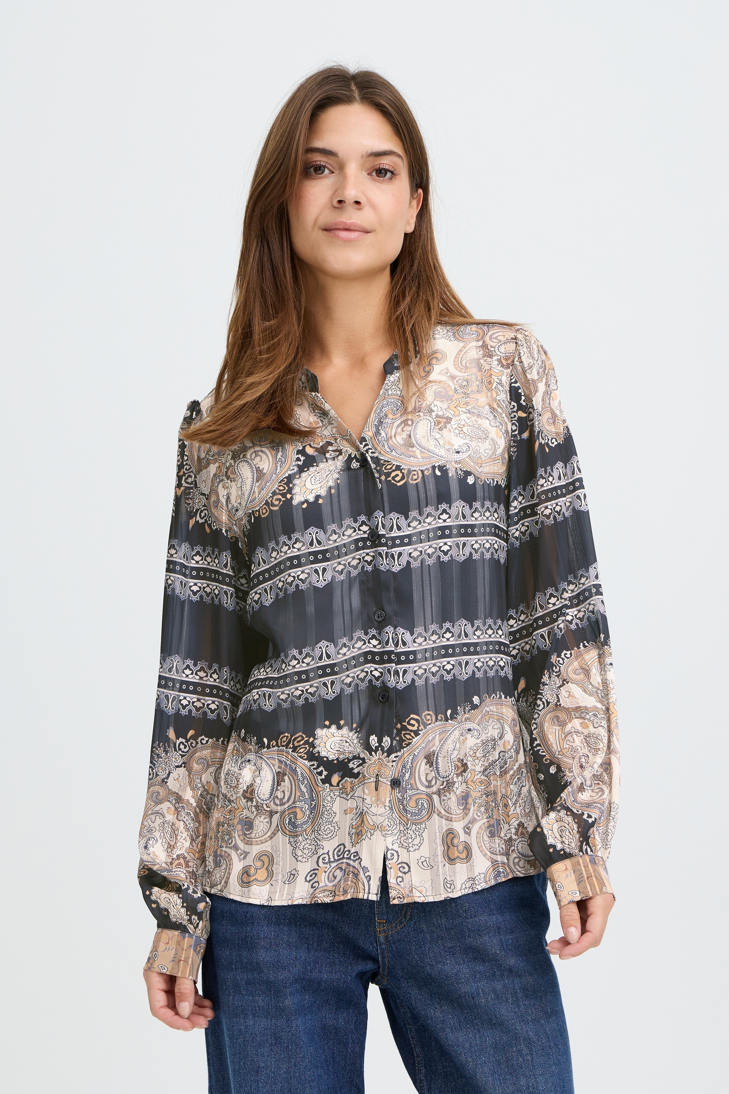 PZVANYA Skjorte LOOKBOOK FRONT 50210113-193911