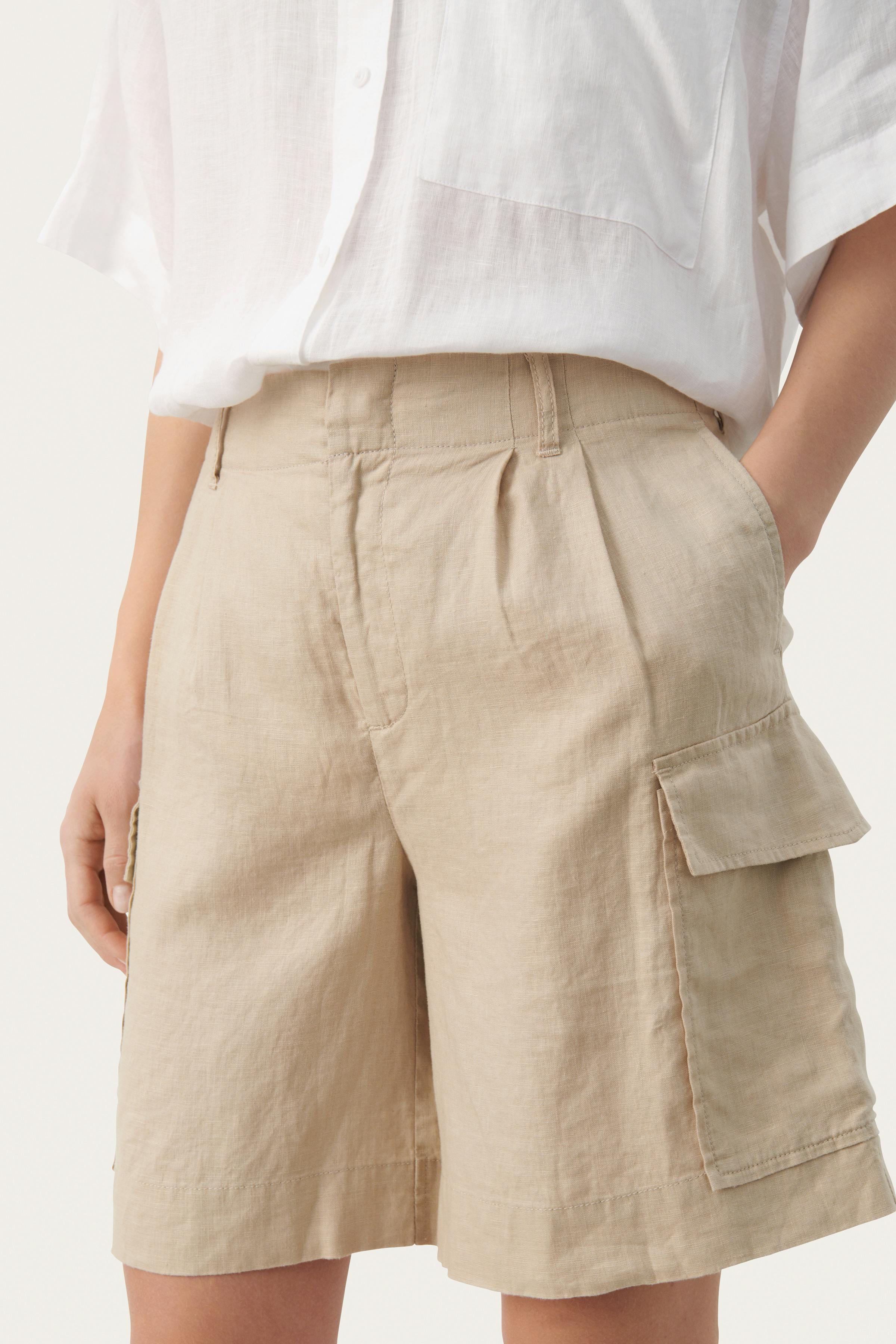 GedictePW Linen shorts LOOKBOOK DETAIL 30308588-151307