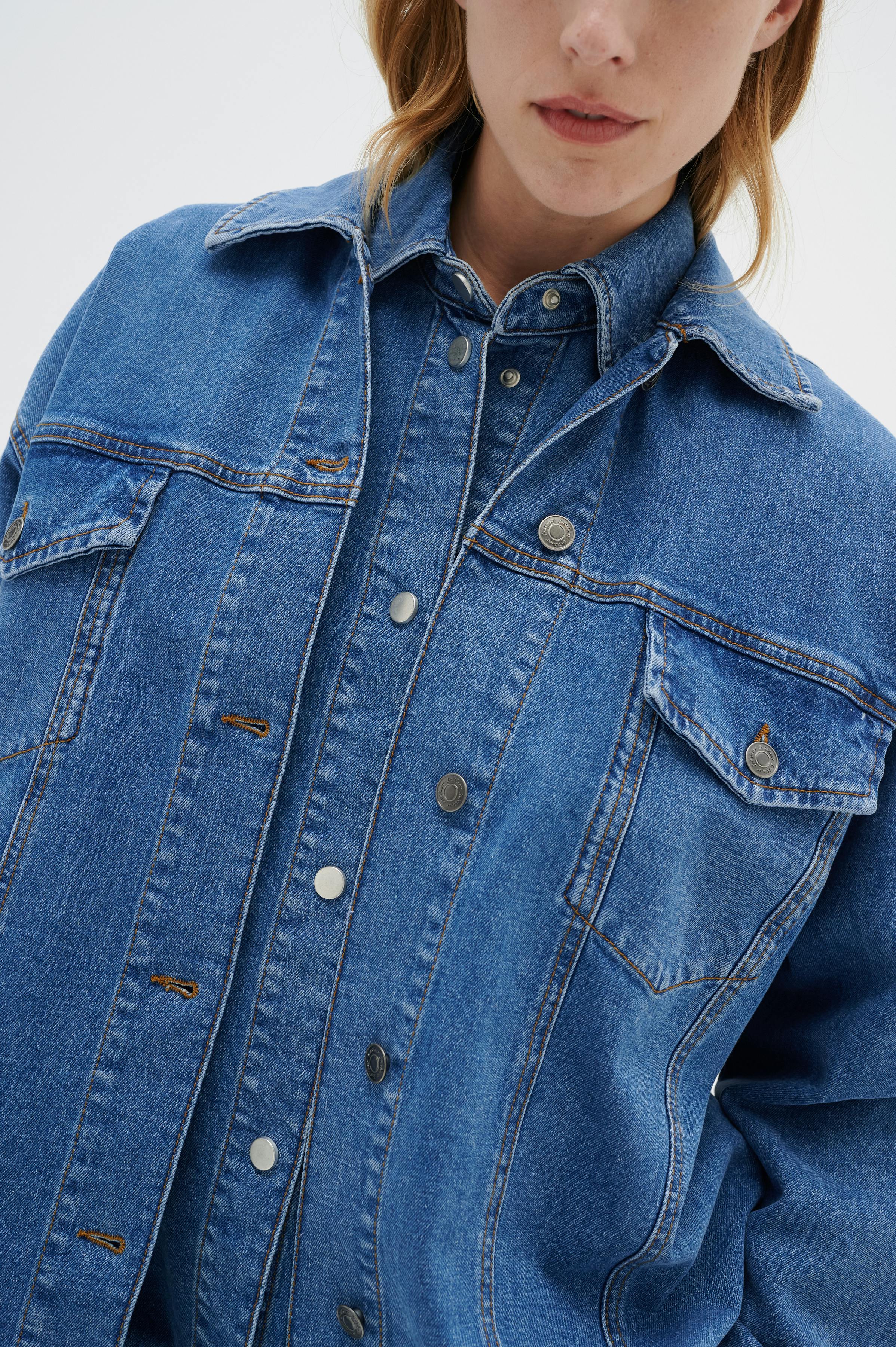 ToniaIW Casual denim jacket LOOKBOOK DETAIL 30109061-301251