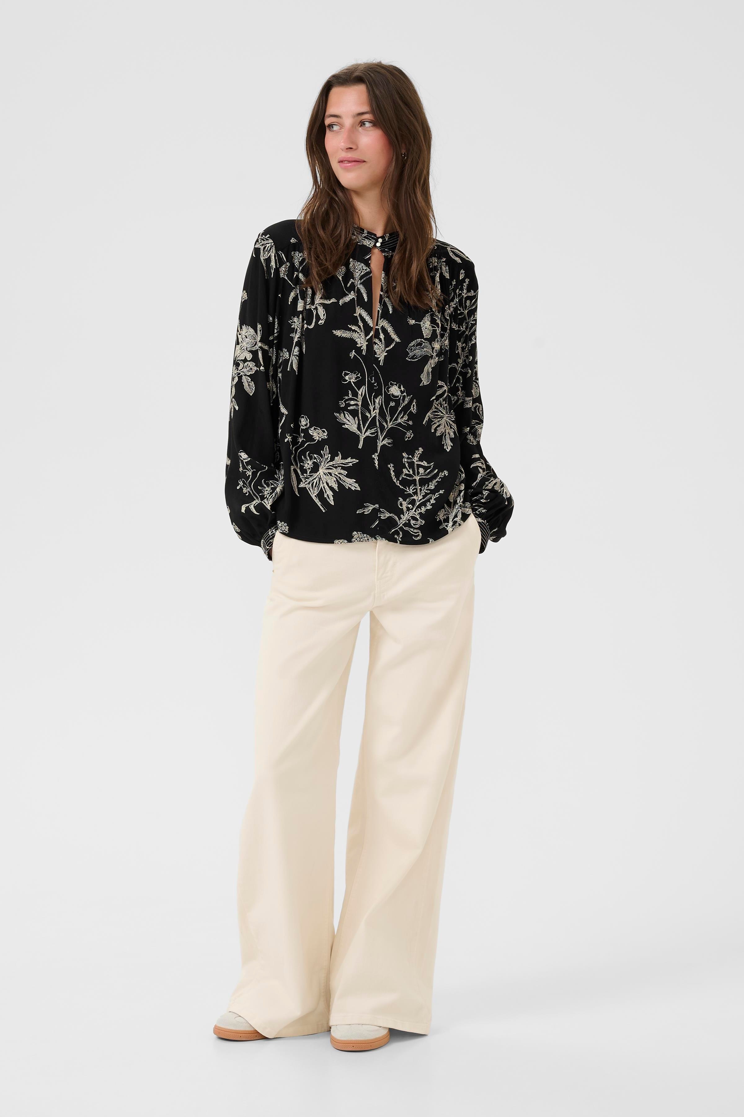 ShiromaPW Bluse LOOKBOOK FRONT 30310006-304209
