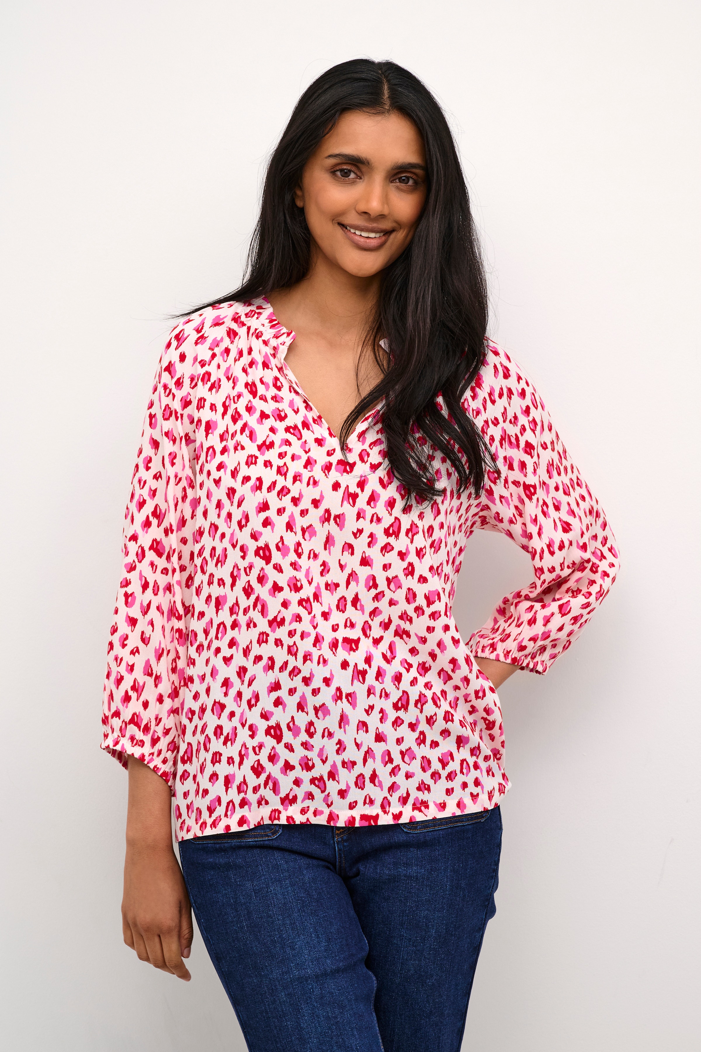 KAsigrid Bluse LOOKBOOK FRONT 10508756-106955