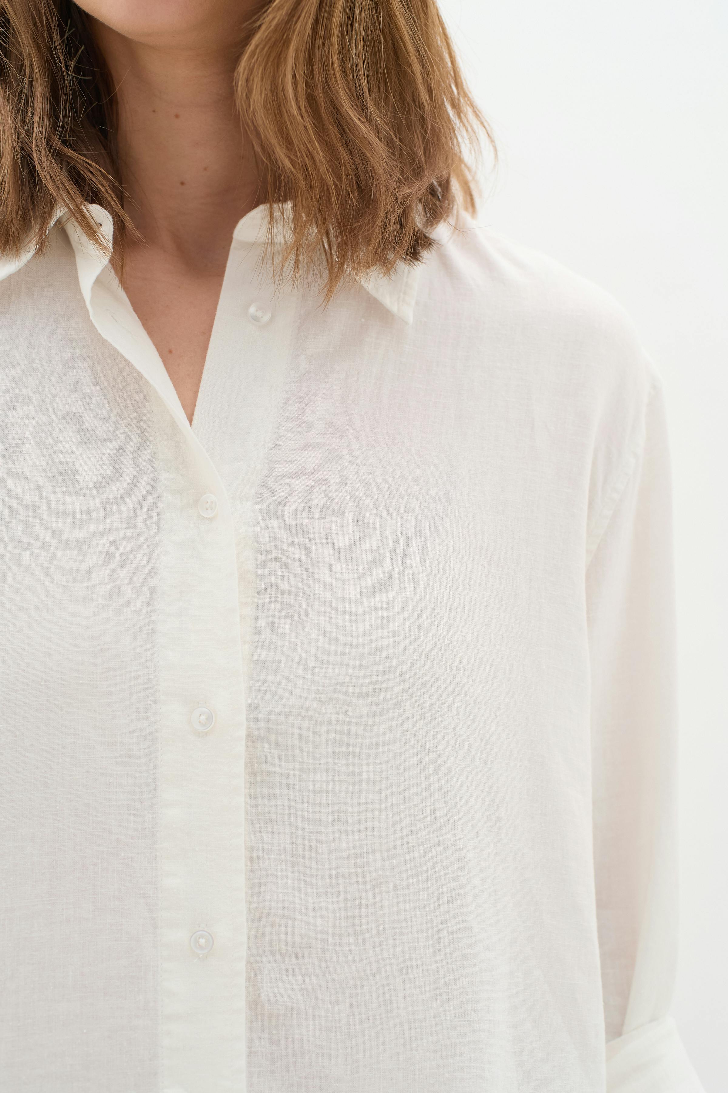 EllieIW Linnen Shirt LOOKBOOK DETAIL 30109310-300001