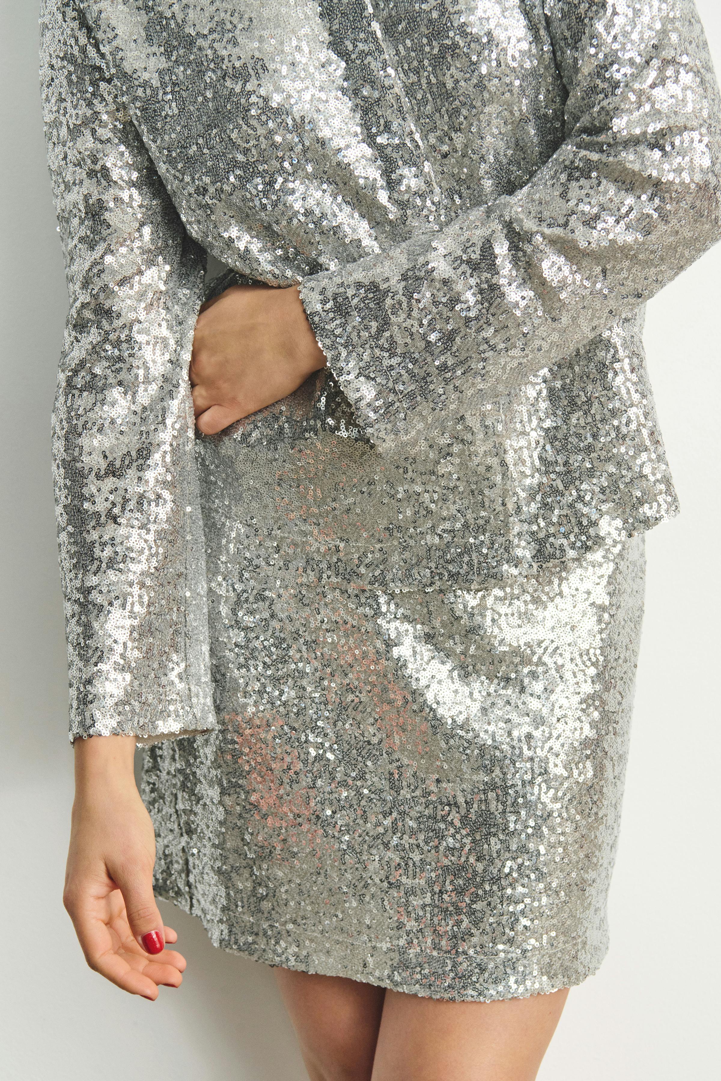 MalivaPW Sequin Skirt LOCATION NONE 30309096-145002