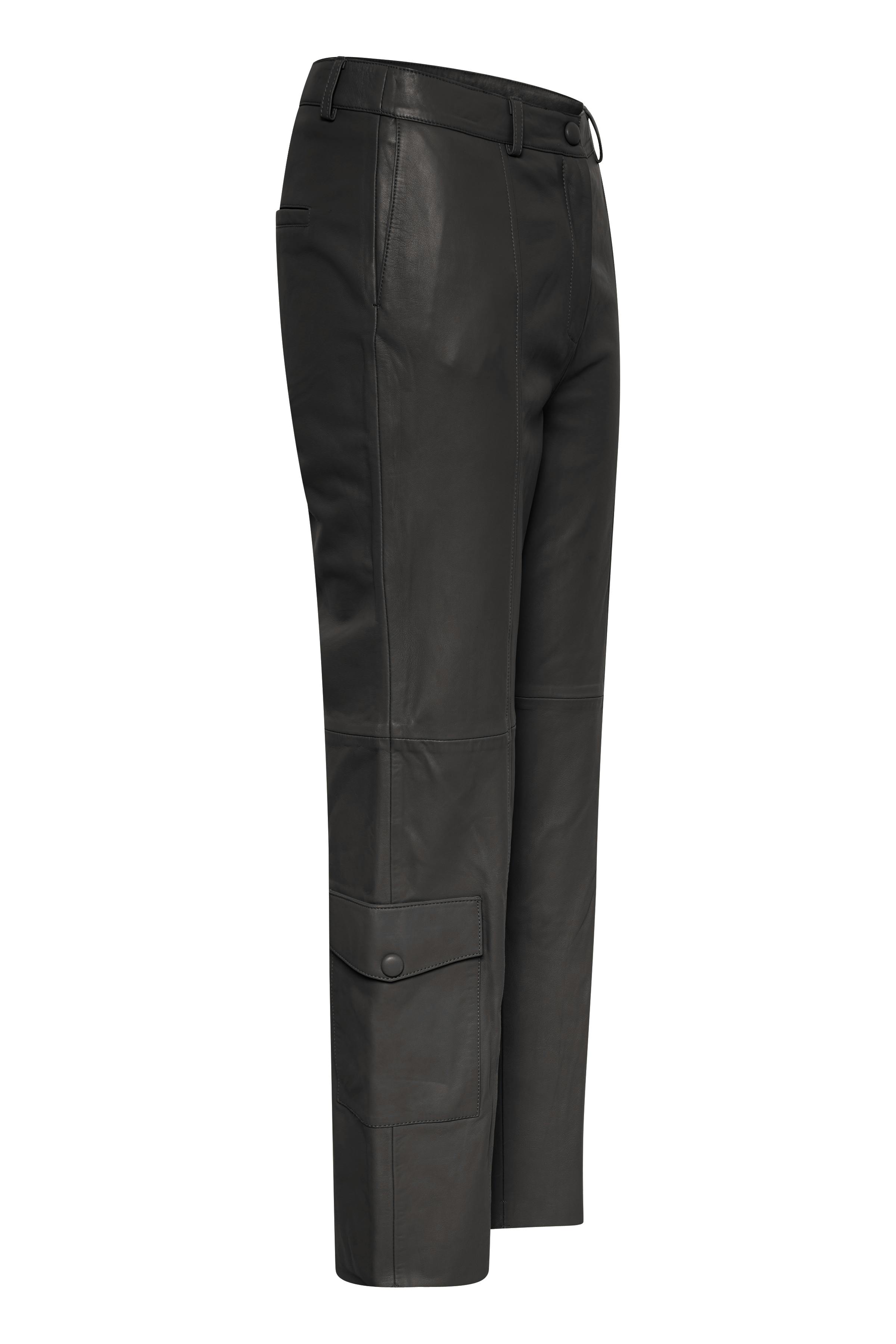 JozKB Cargo Leather pants PACK FRONT 10103675-194008