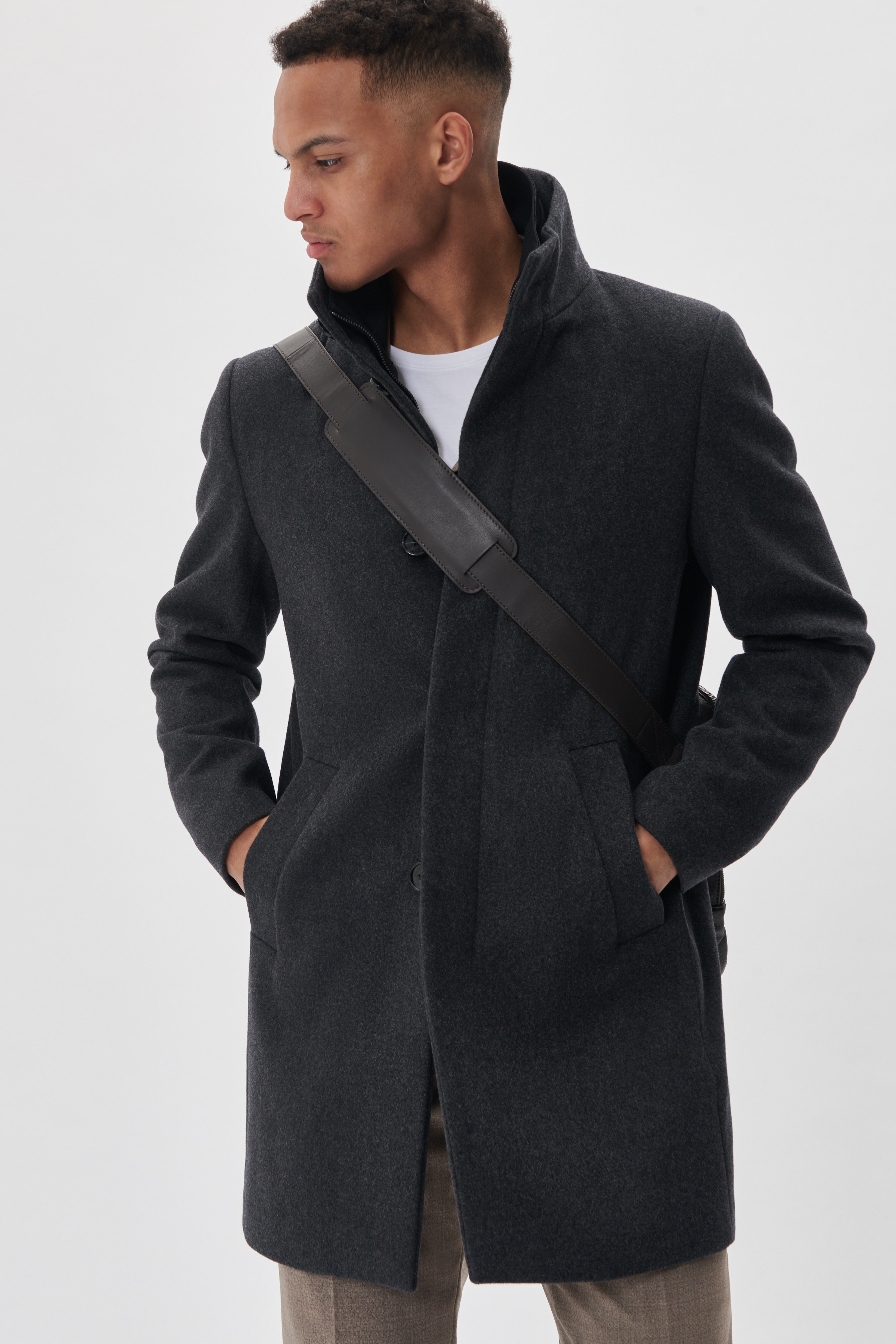 Harvey Wool Coat LOCATION NONE 30203845-300271