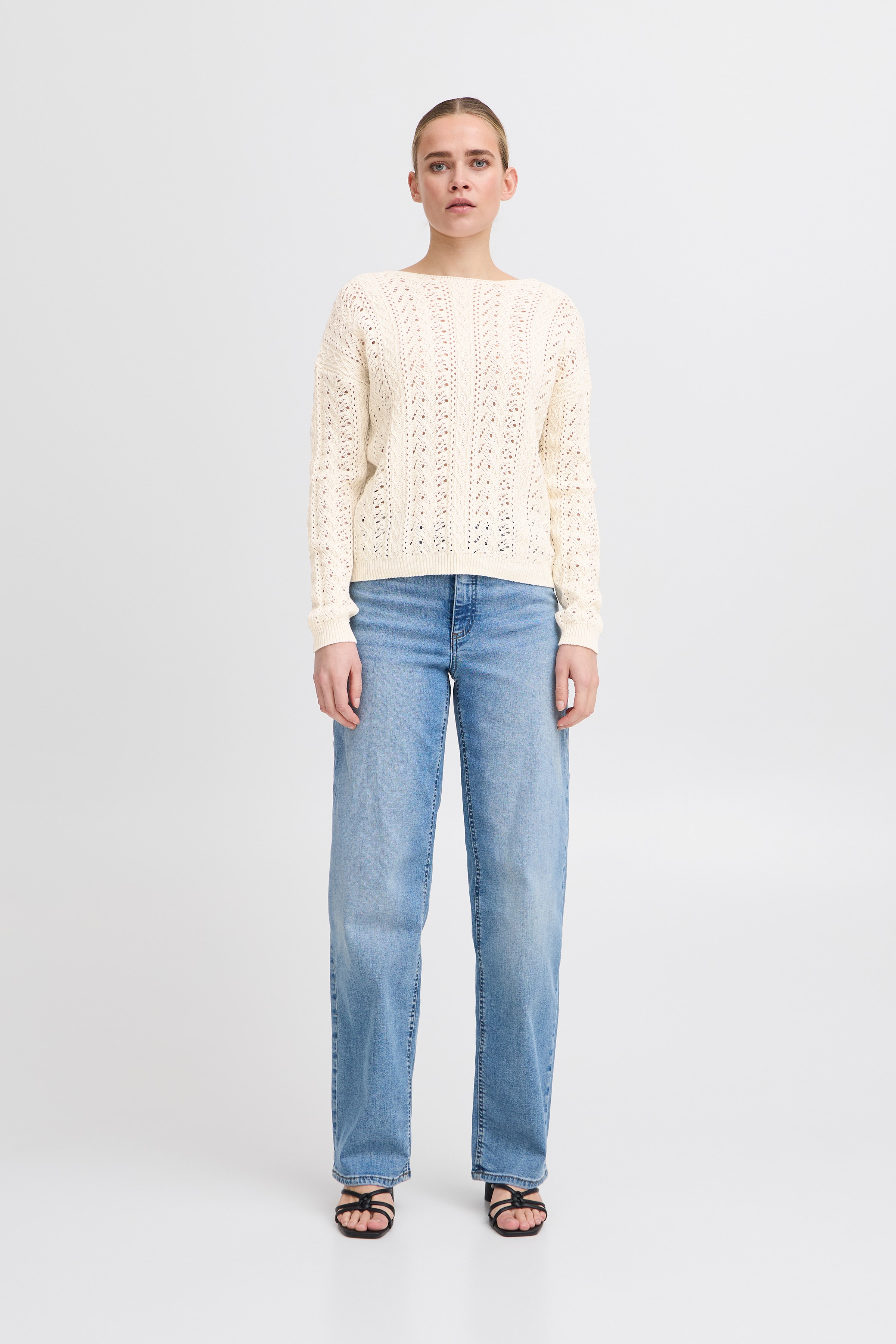 IHBESIANE Strikket pullover LOOKBOOK FRONT 20122880-130905