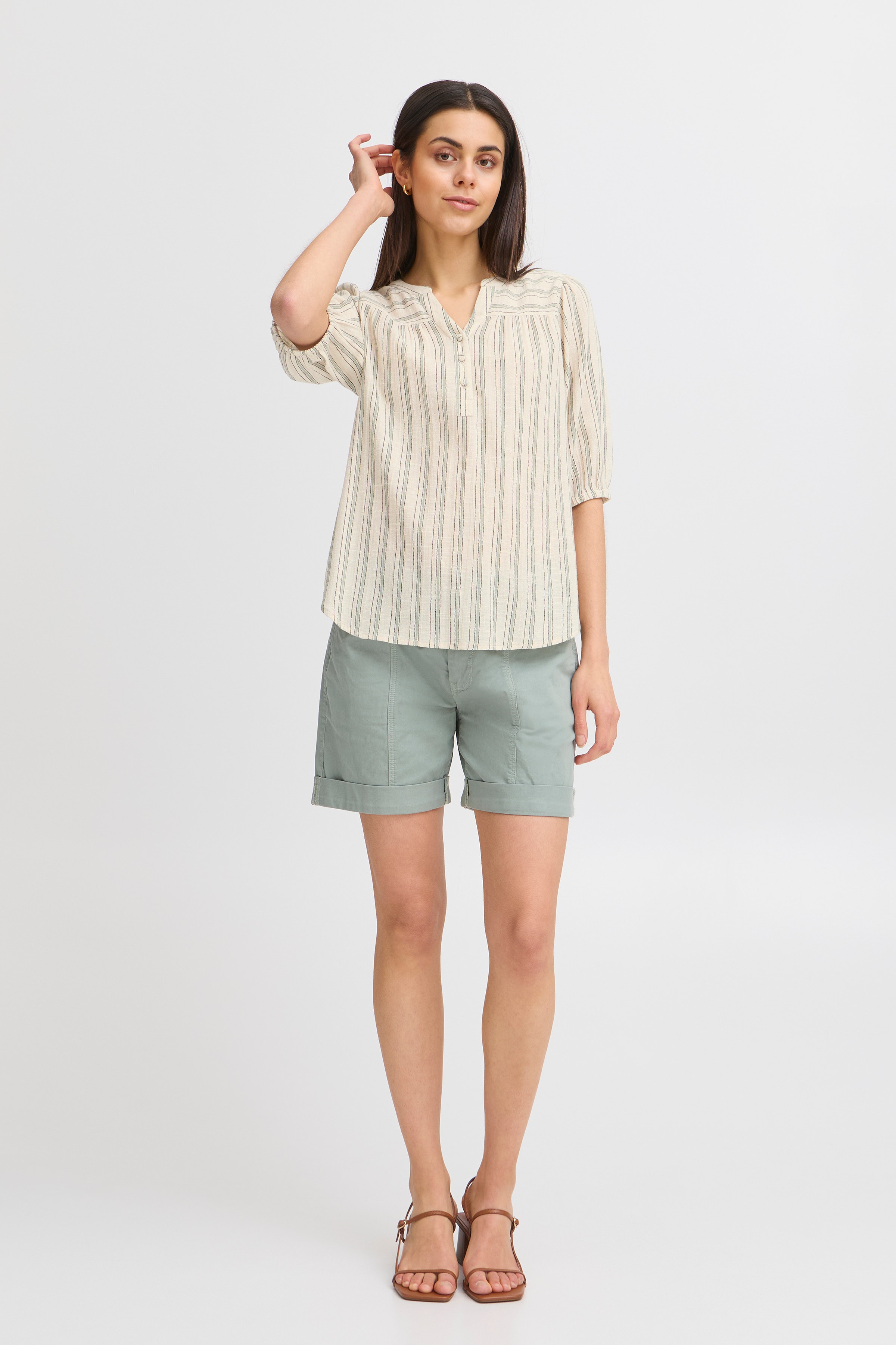 FRBOBBI Bluse LOOKBOOK FRONT 20612125-204757