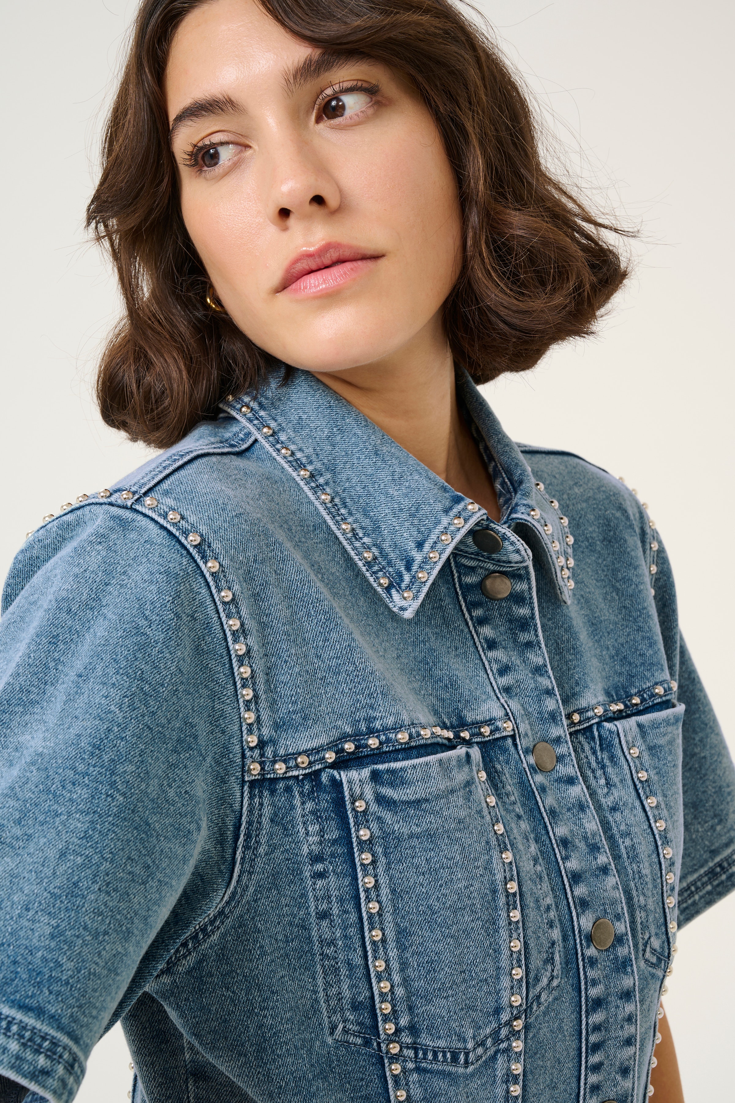 KAdoriana Denimkjole LOOKBOOK DETAIL 10509578-107702