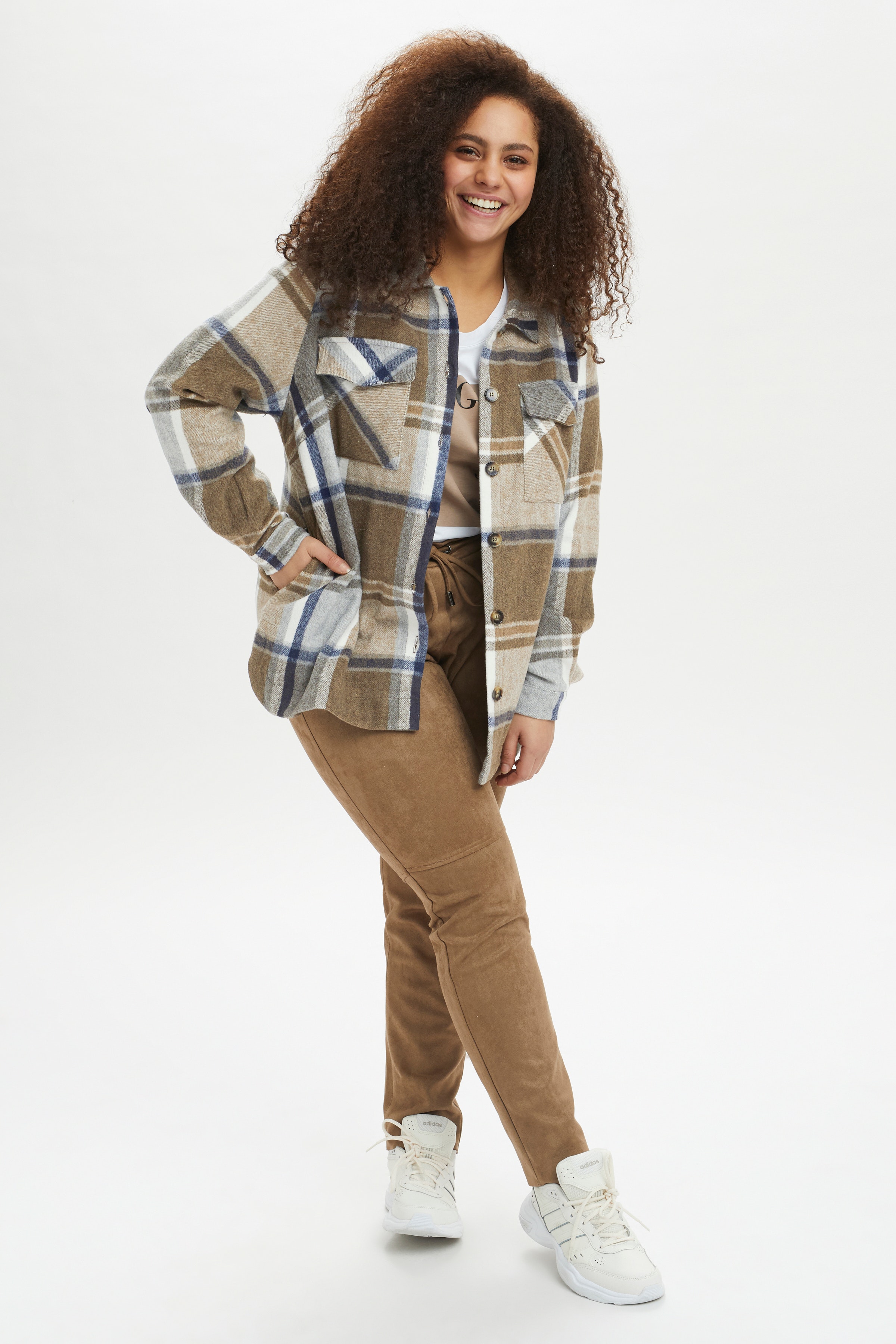 Skjortejakke LOOKBOOK FRONT 10580554-101838