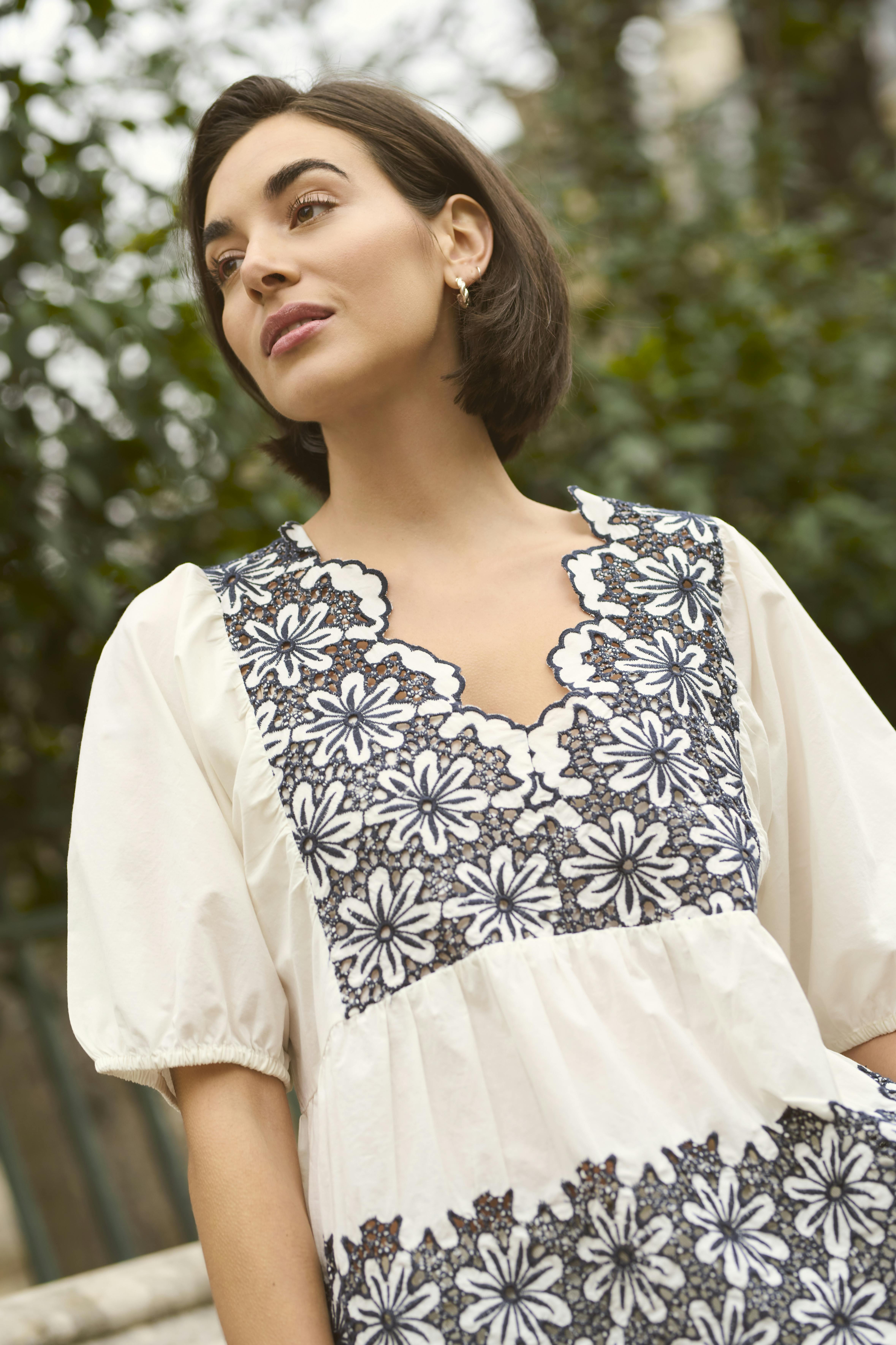 CUvalda Blouse with embroidery LOCATION NONE 50109592-105948