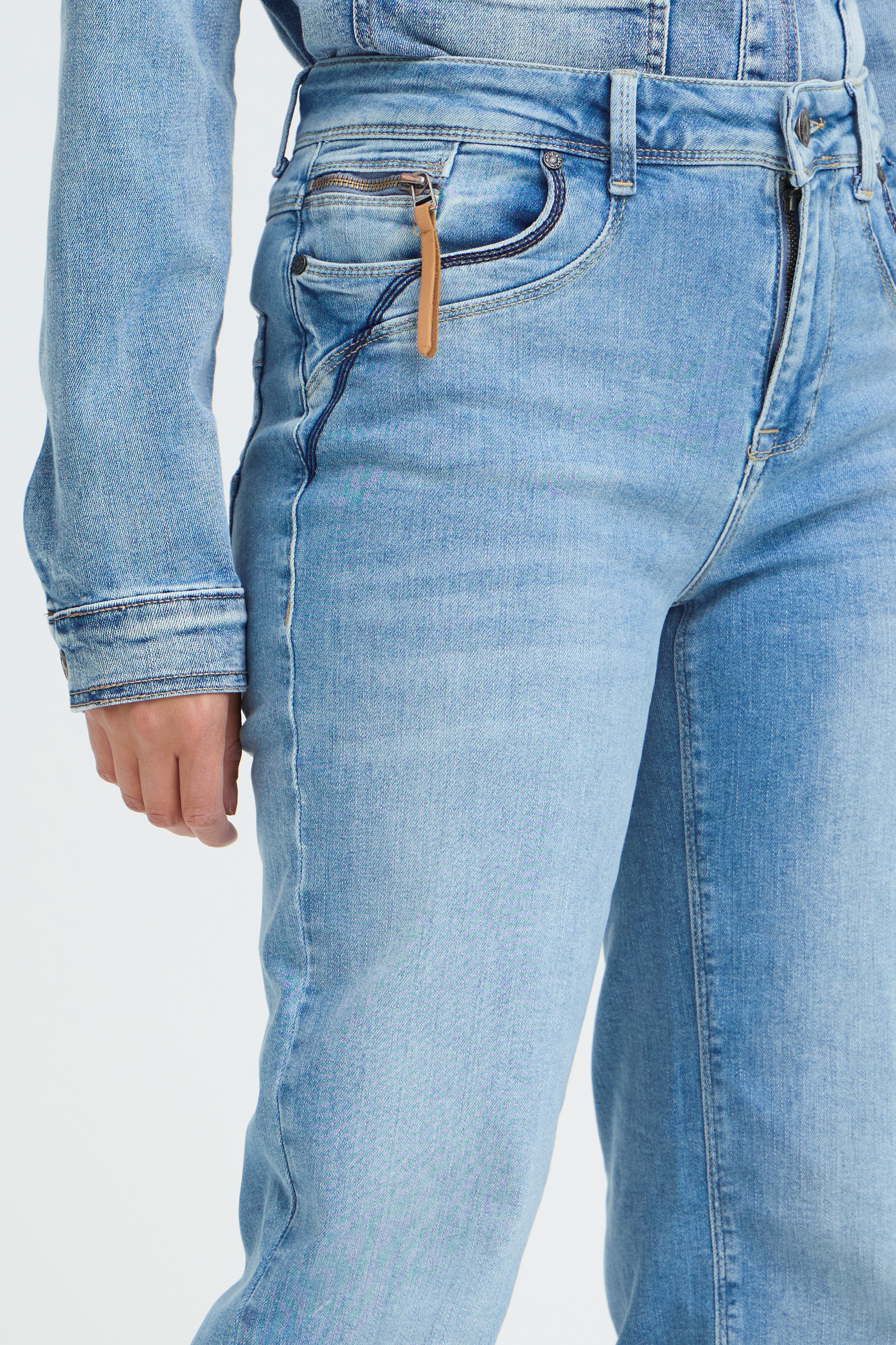 PZKAROLINA HW Jeans Straight Leg LOOKBOOK DETAIL 50205580-200008