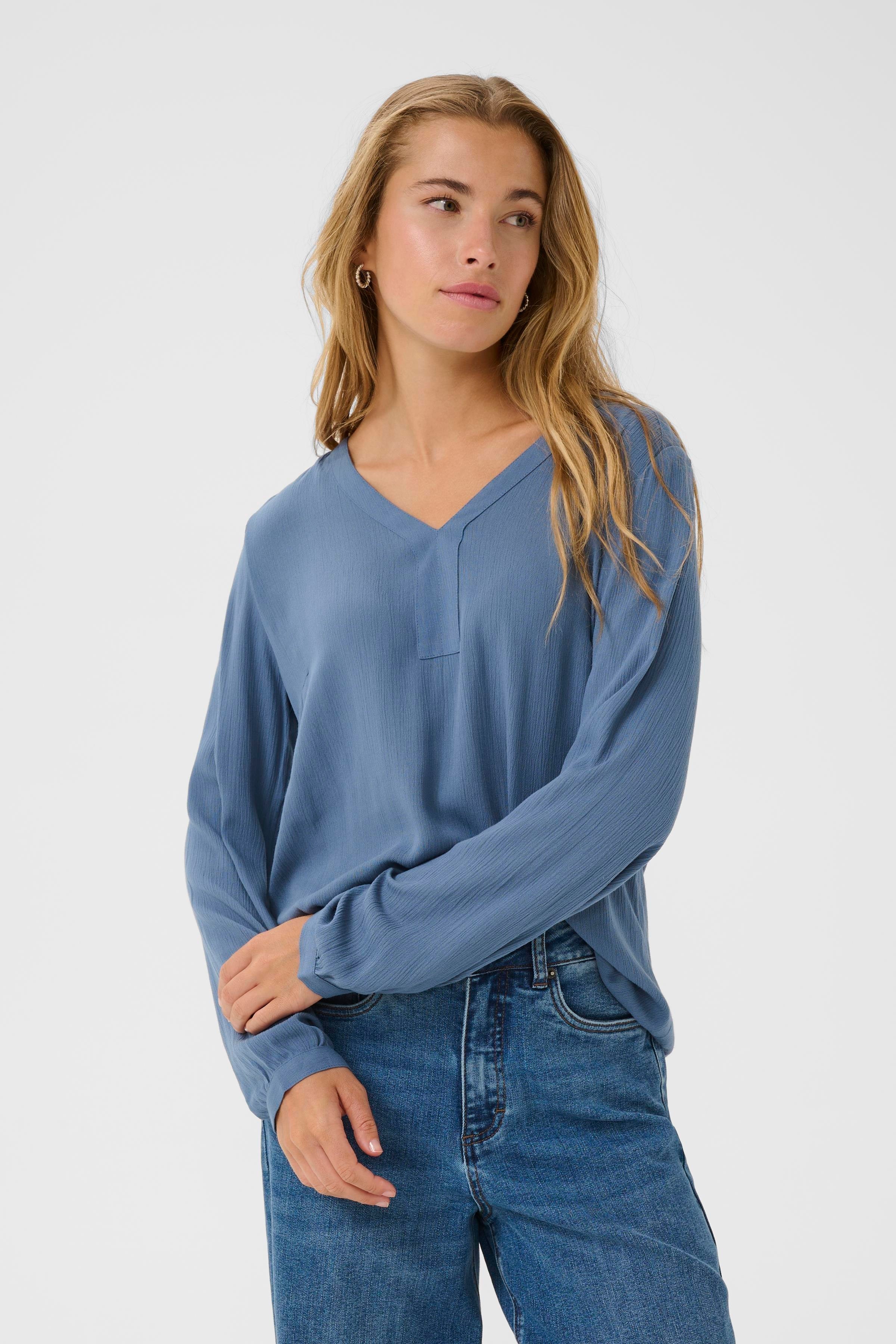 KAamber Bluse LOOKBOOK FRONT 501032-184028