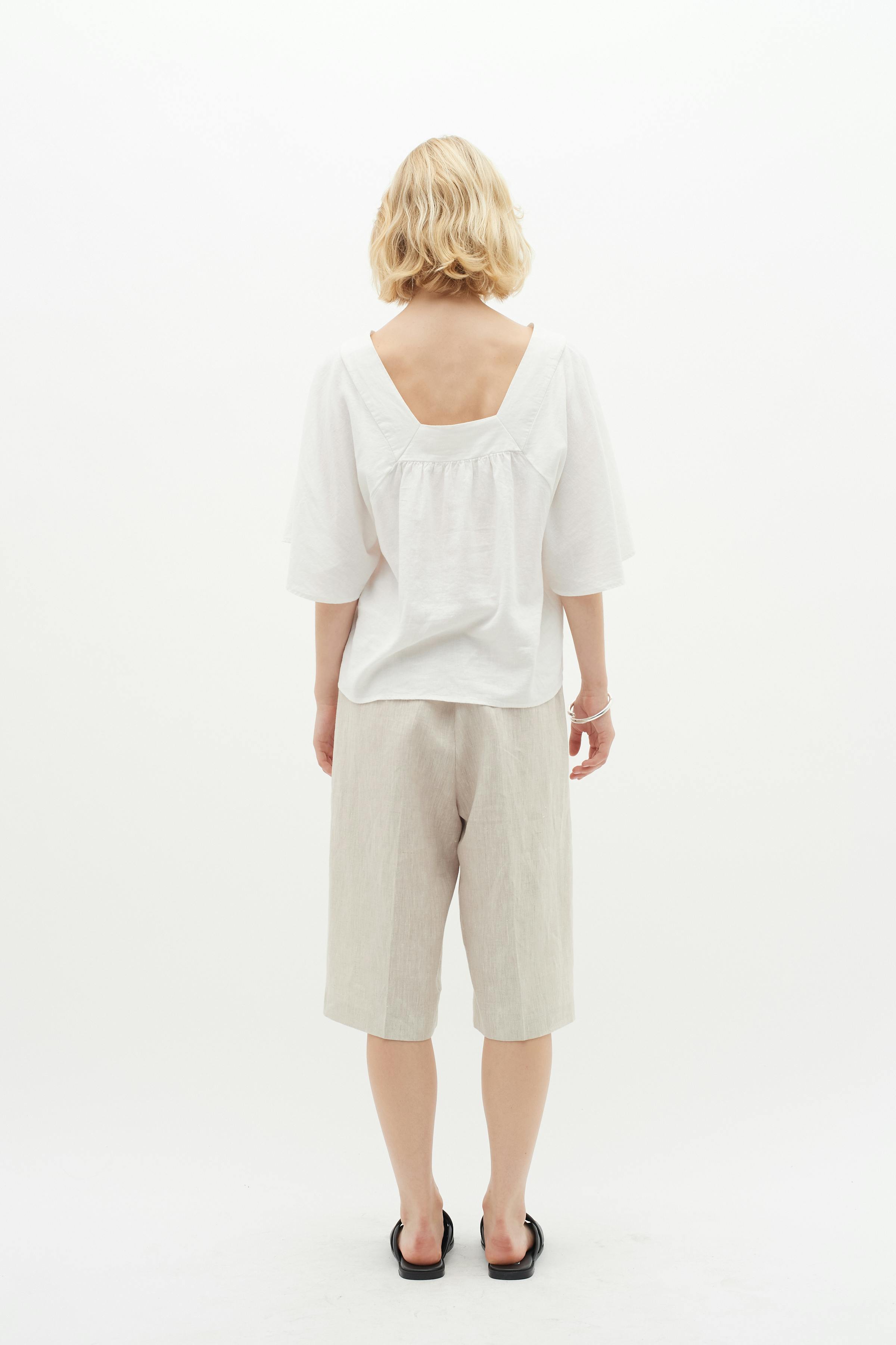 XiniaIW Linnen Shorts LOOKBOOK BACK 30109323-1304031