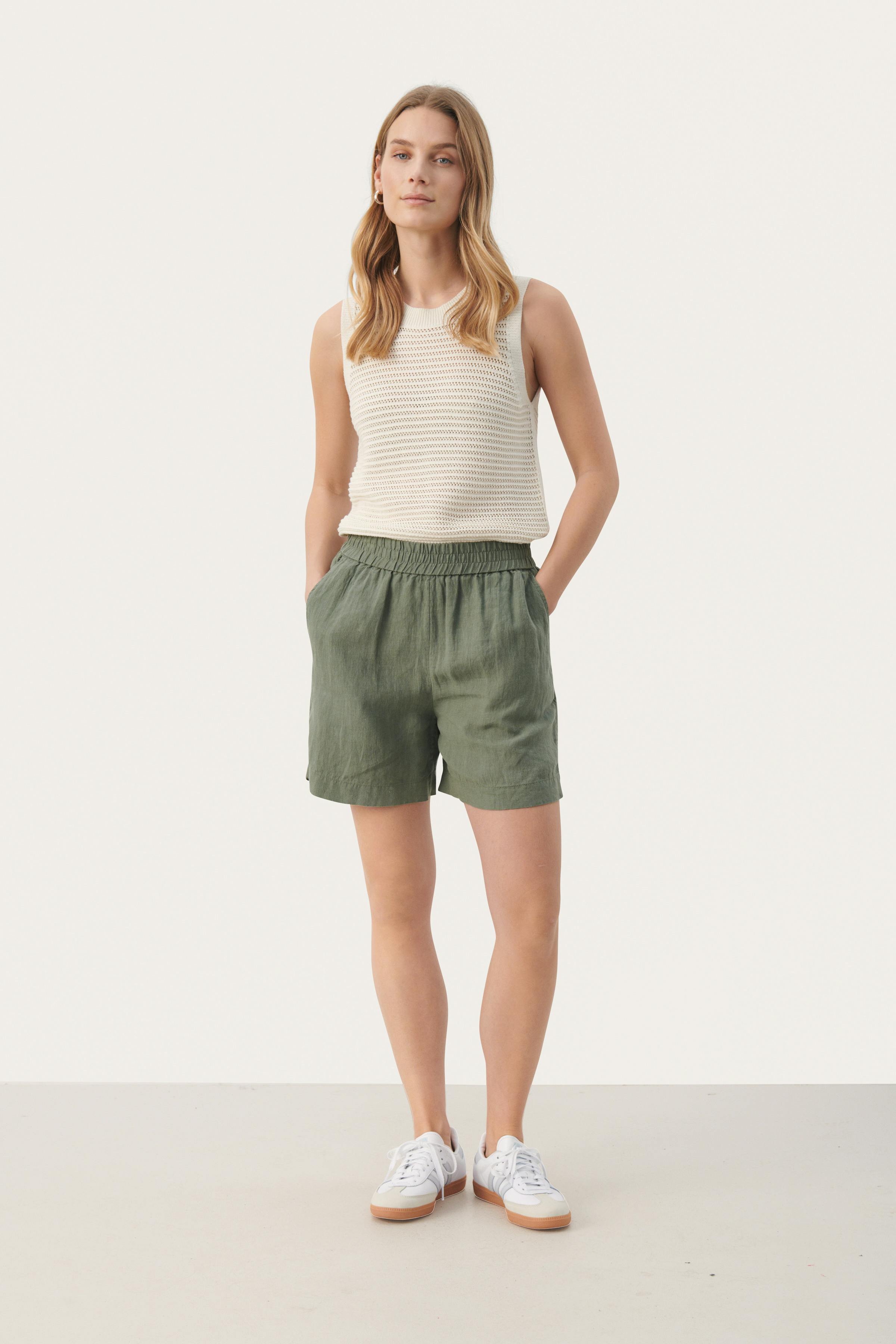 GerdPW Linen shorts LOOKBOOK FRONT 30308596-185806