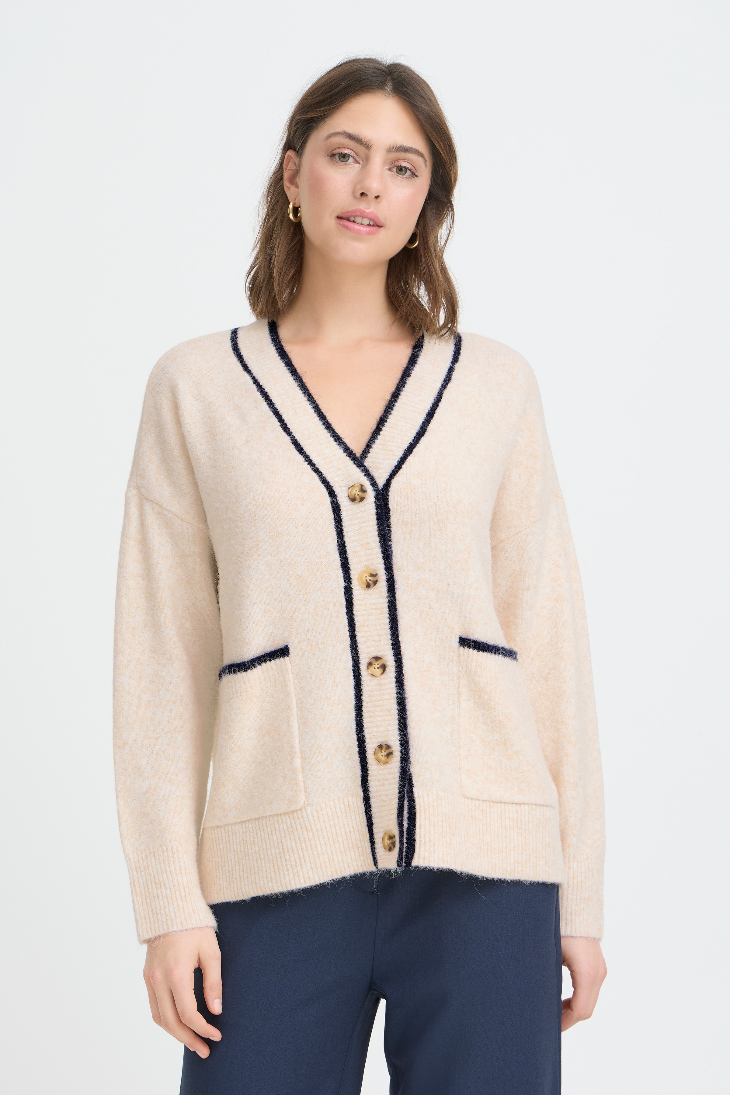FRKENDRA Cardigan LOOKBOOK FRONT 20617432-900004316