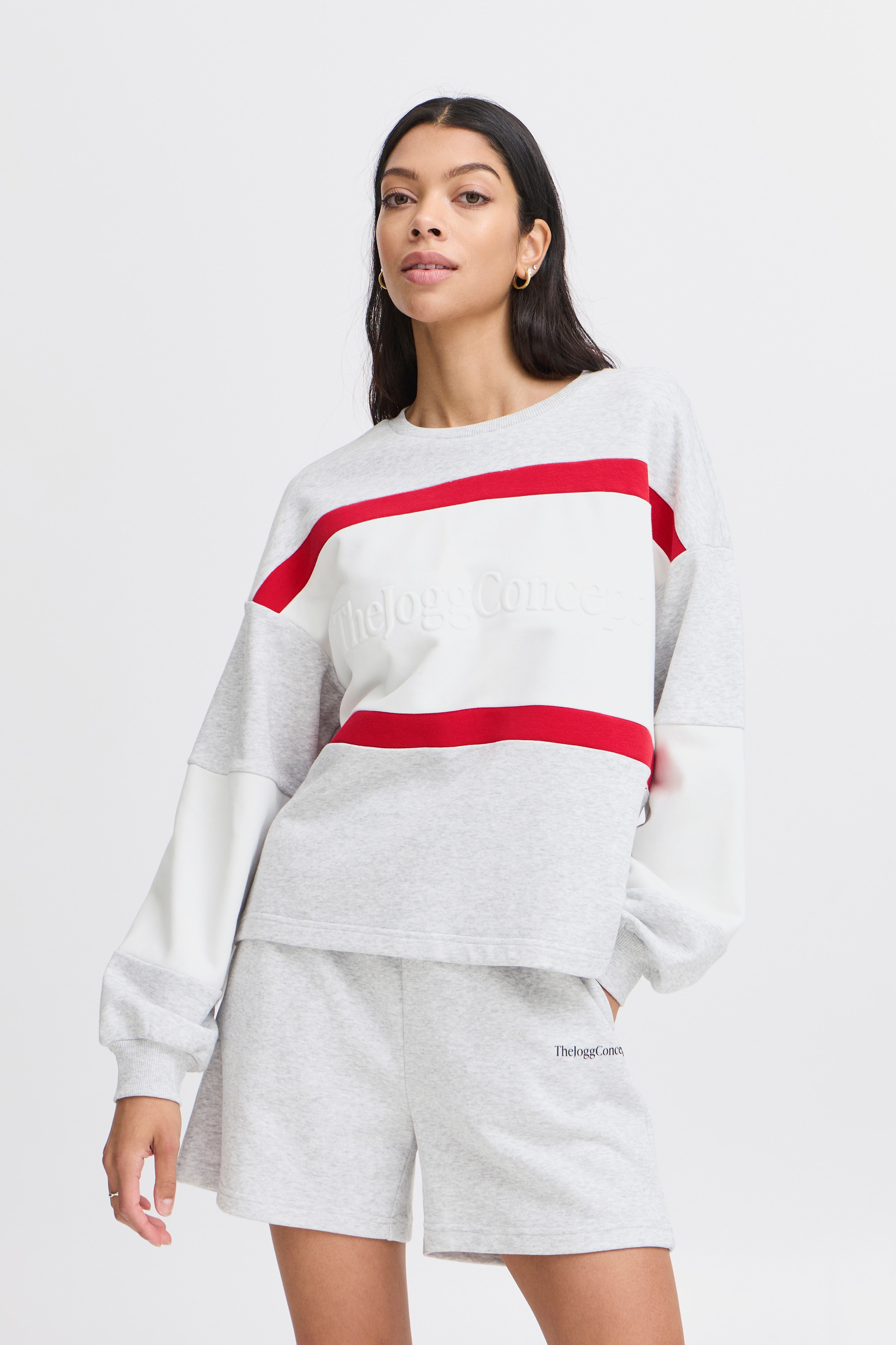 JCSAJA Sweatshirt LOOKBOOK FRONT 22800895-201530