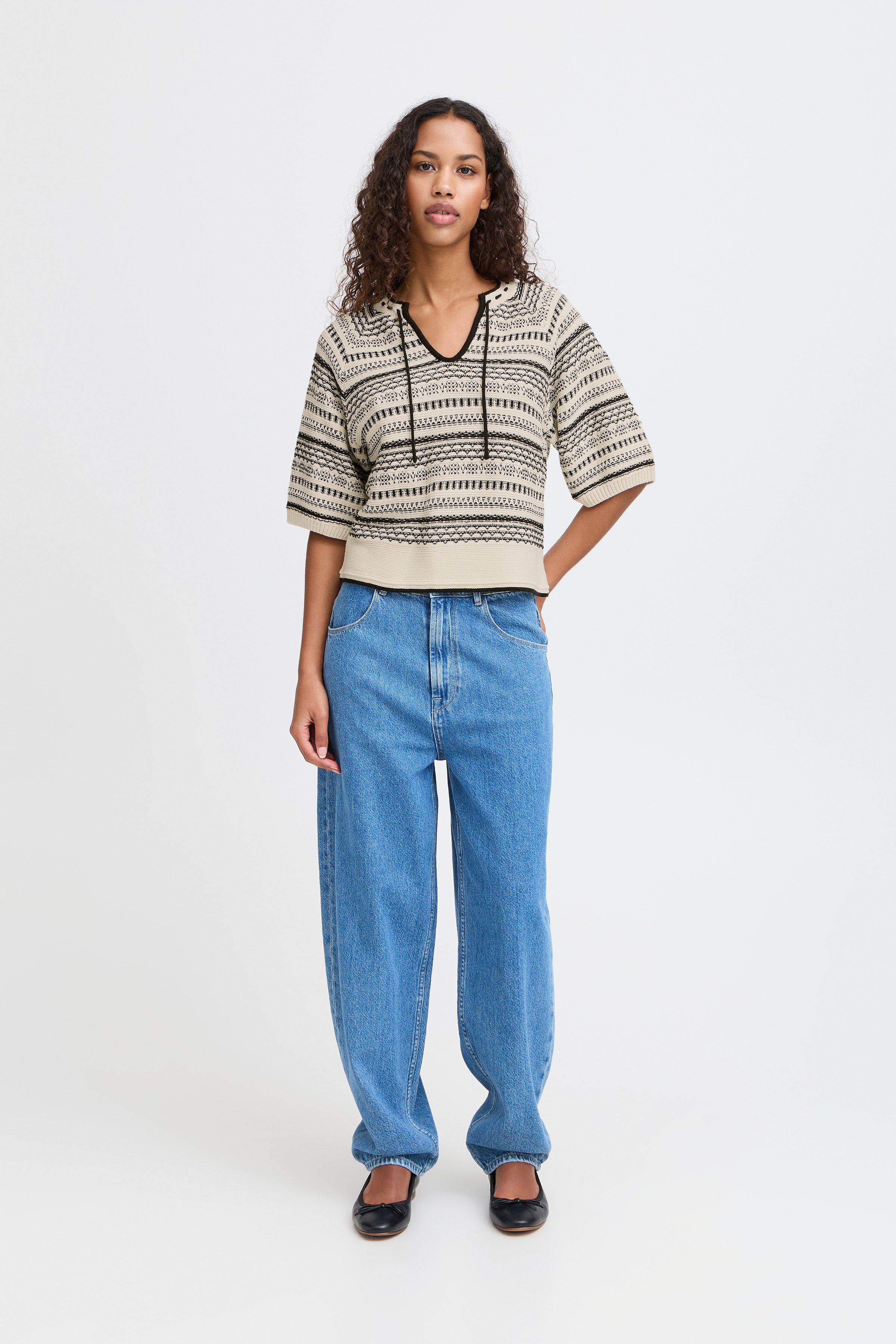 IHCHANY Strikket pullover LOOKBOOK FRONT 20122583-204206