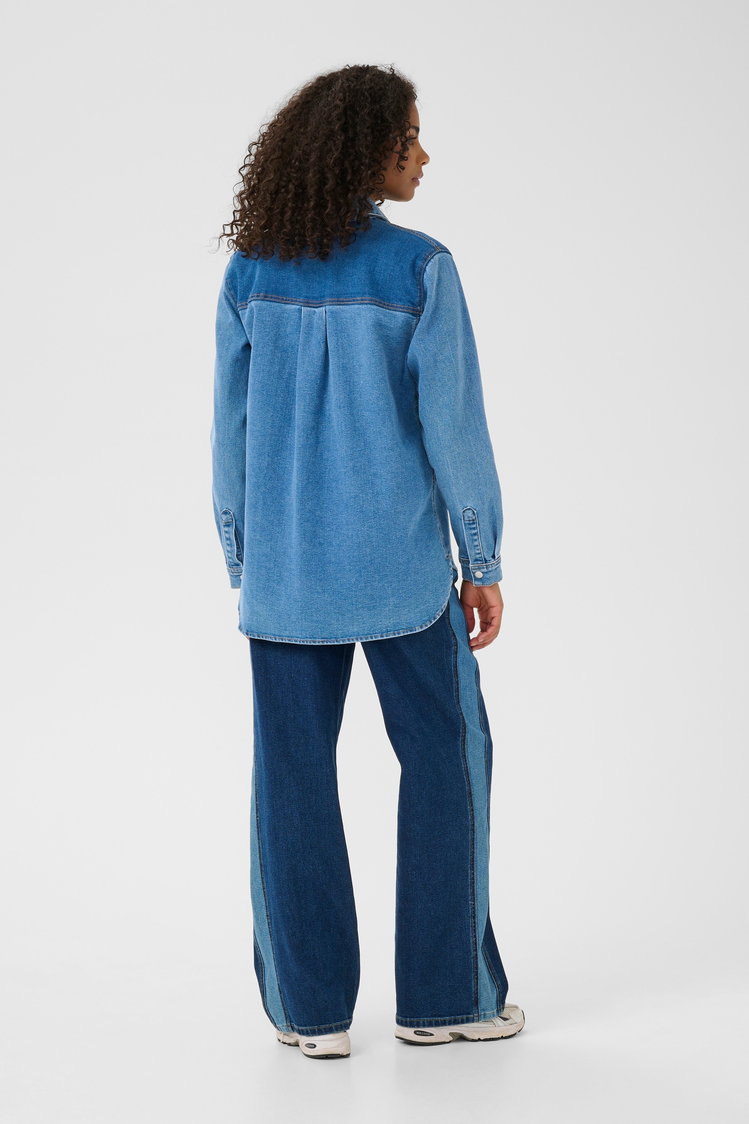 KAsandra Denimskjorte LOOKBOOK BACK 10552389-102989