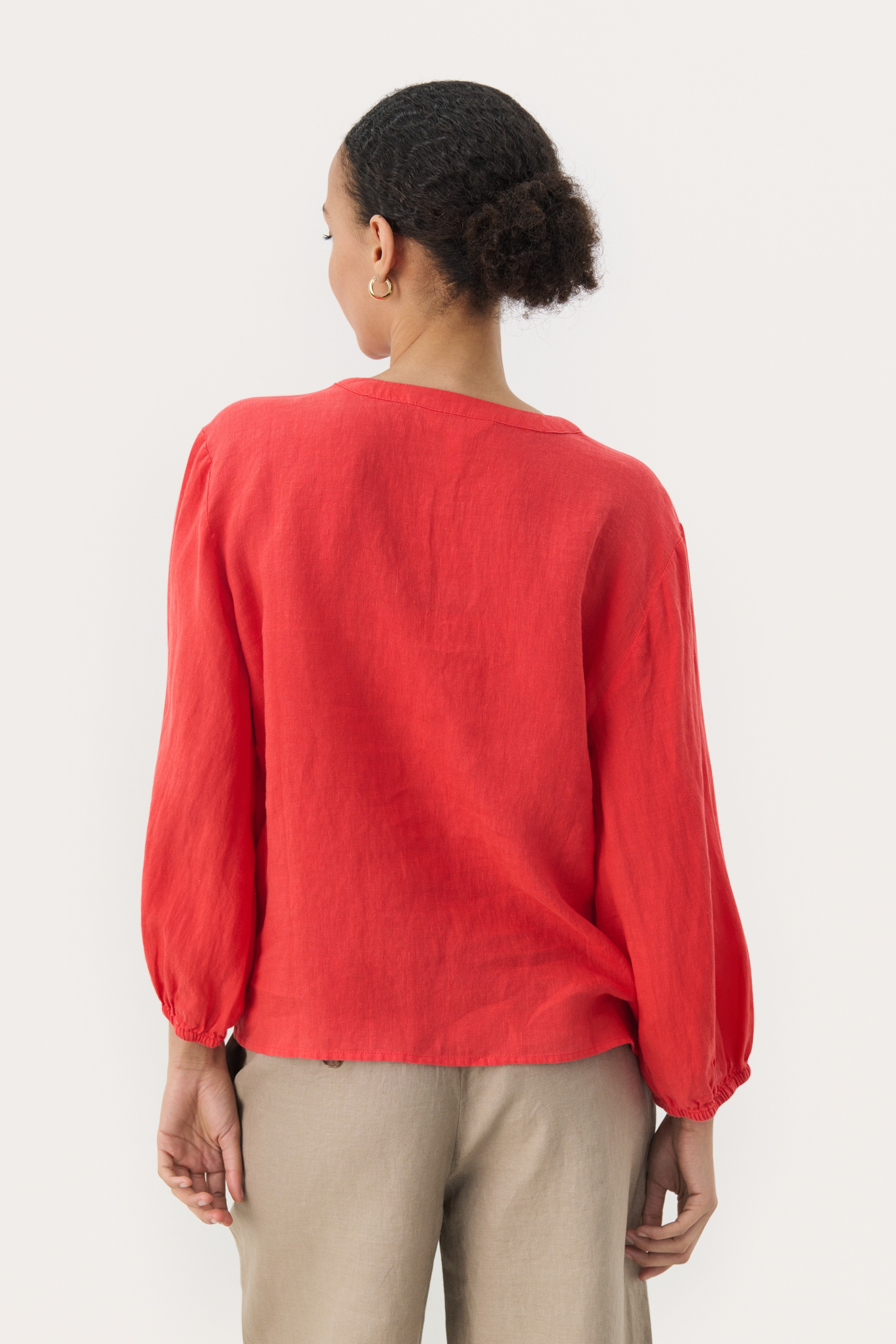 NyaraPW Bluse LOOKBOOK BACK 30309410-171663