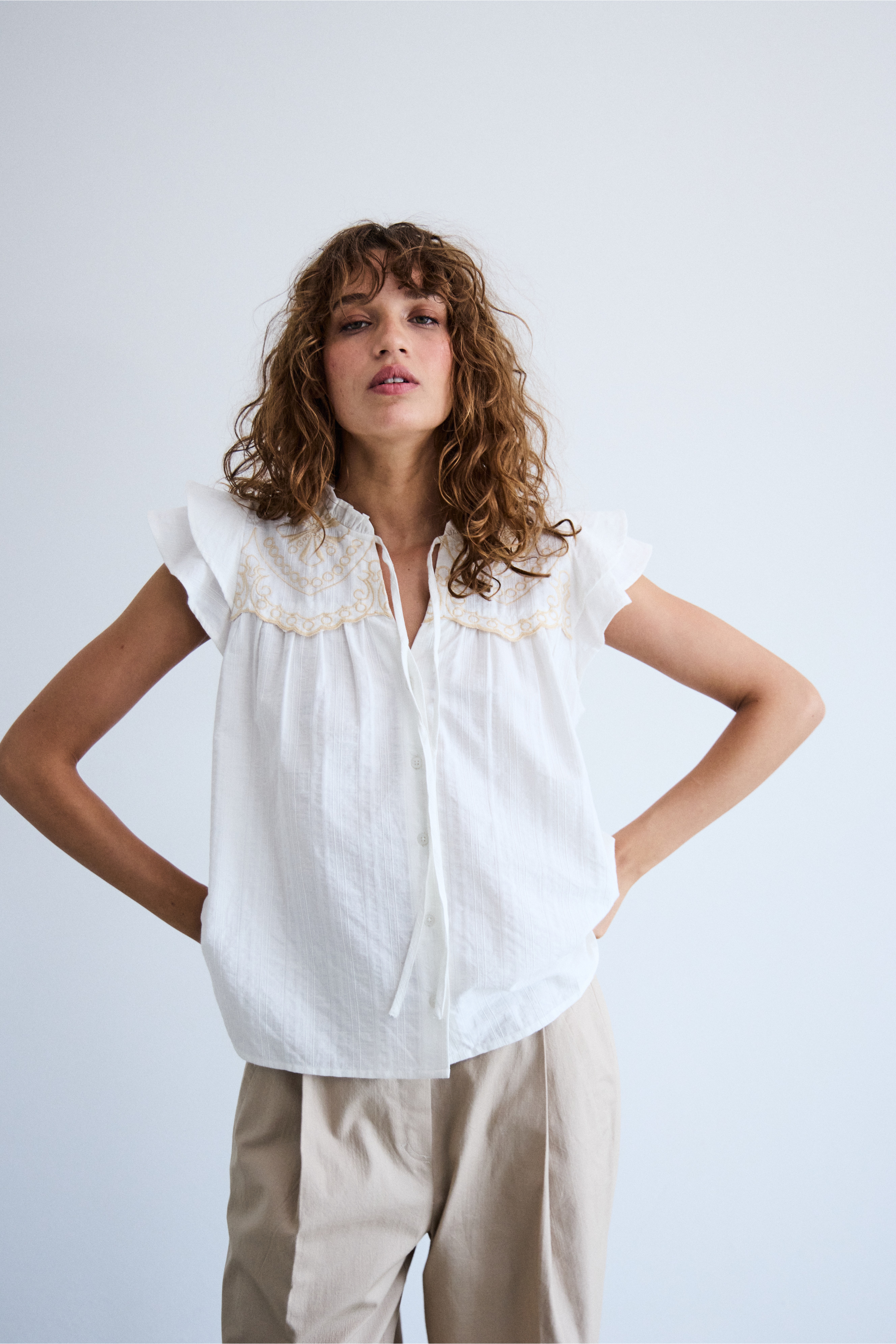 IHGAELLE Kortermet bluse LOCATION NONE 20122784-114201