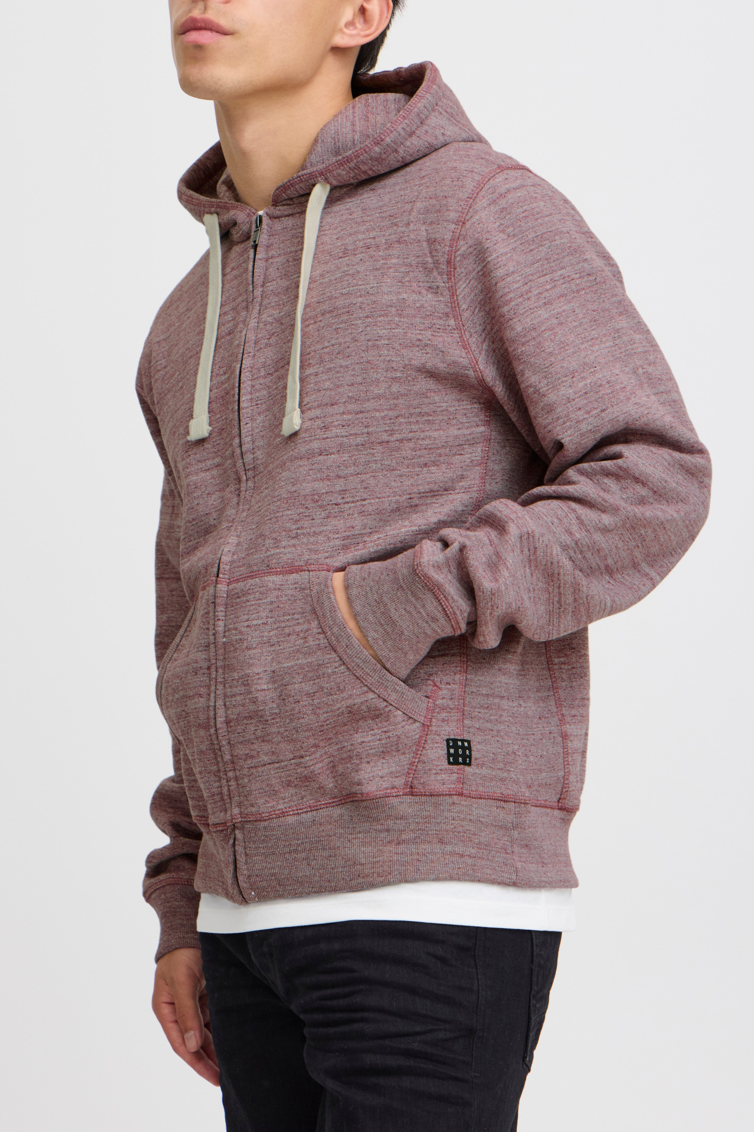 Hættetrøje med lynlås LOOKBOOK DETAIL 20706981-73812