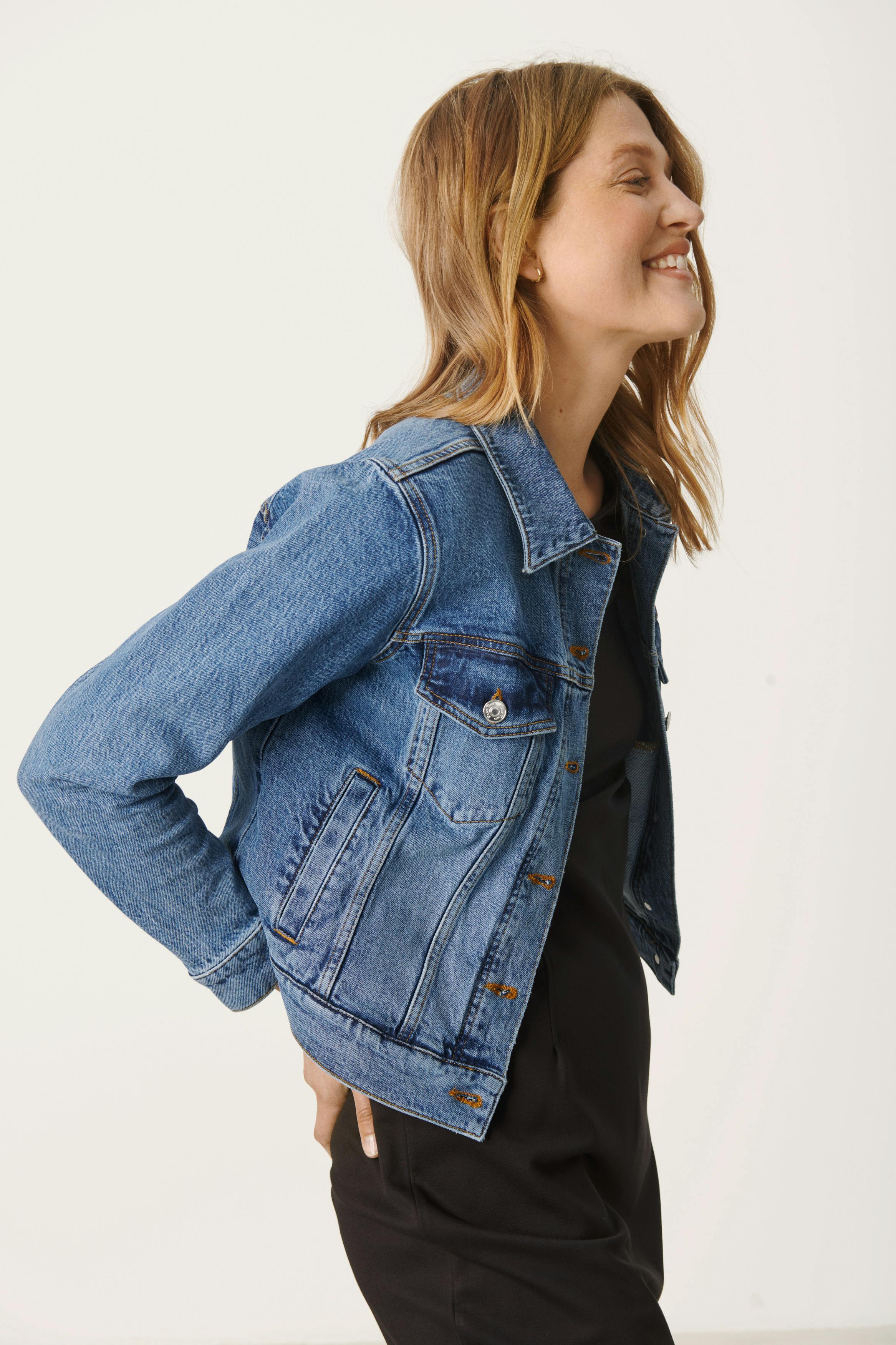 FrederikkaPW Denim jacket LOCATION NONE 30308274-300145