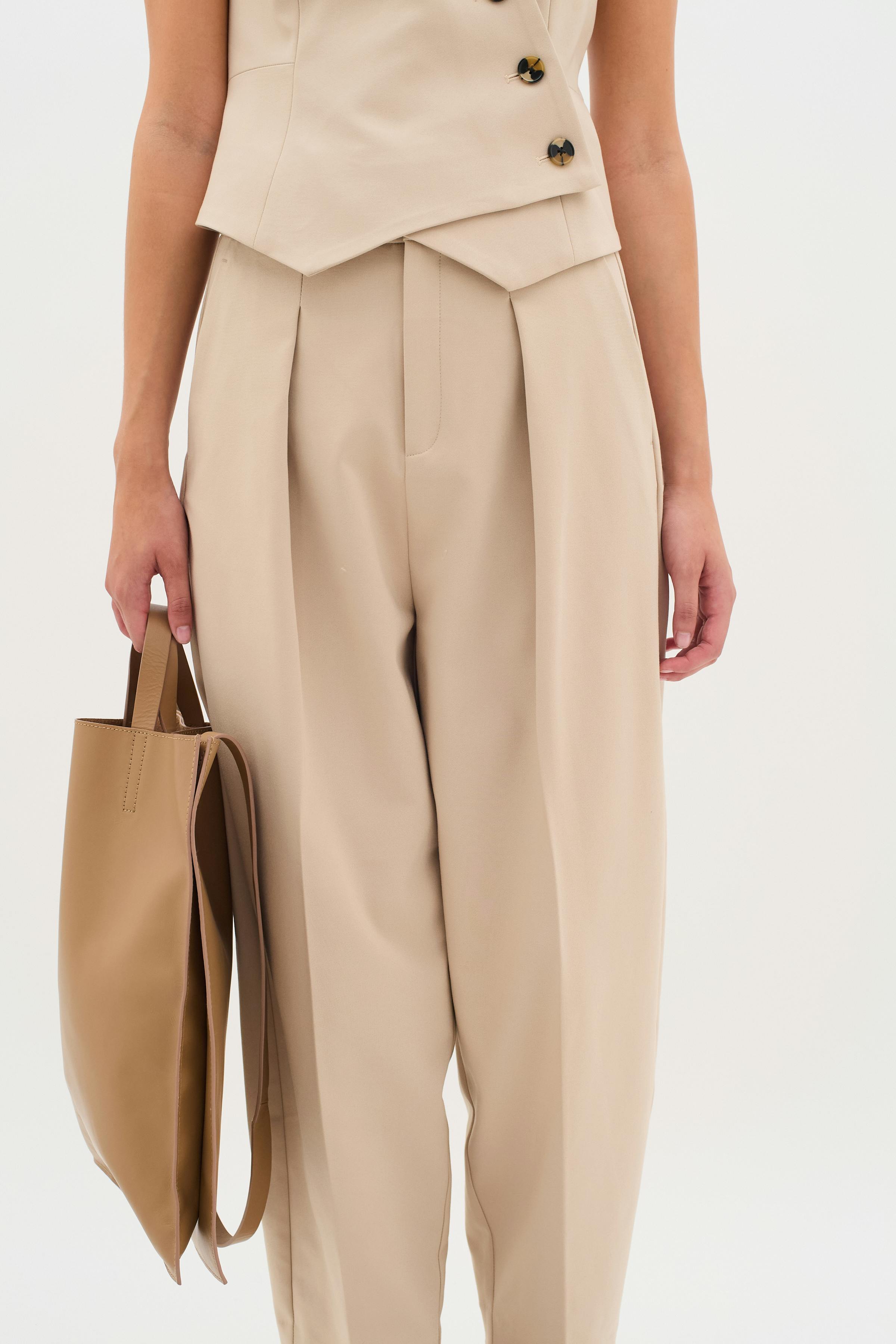 ZellaIW Barrel Trousers LOOKBOOK DETAIL 30107207-151308