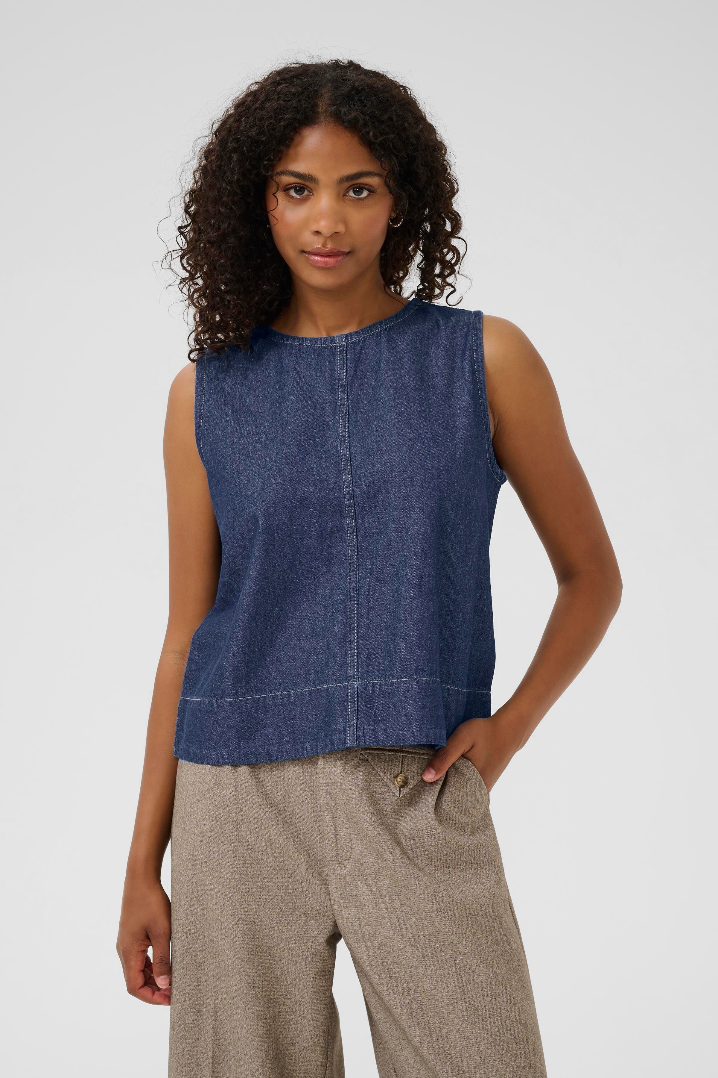 KAluise Bluse LOOKBOOK FRONT 10510094-107709