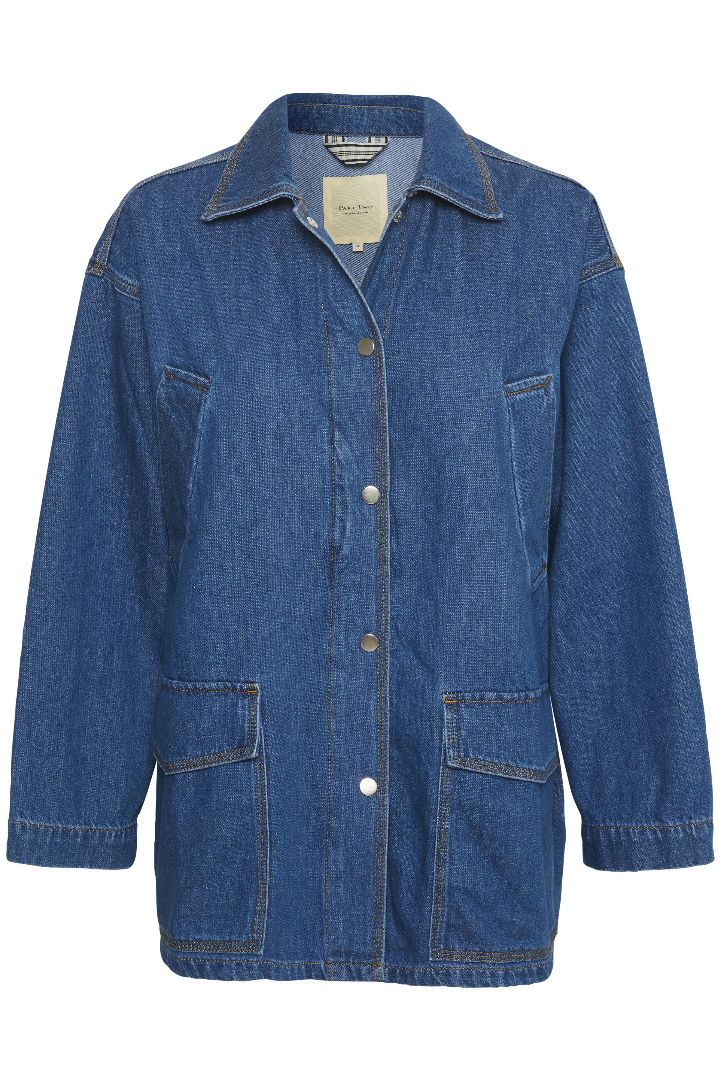 ElmiraPW Oversize denim jacket PACK FRONT 30308245-300145