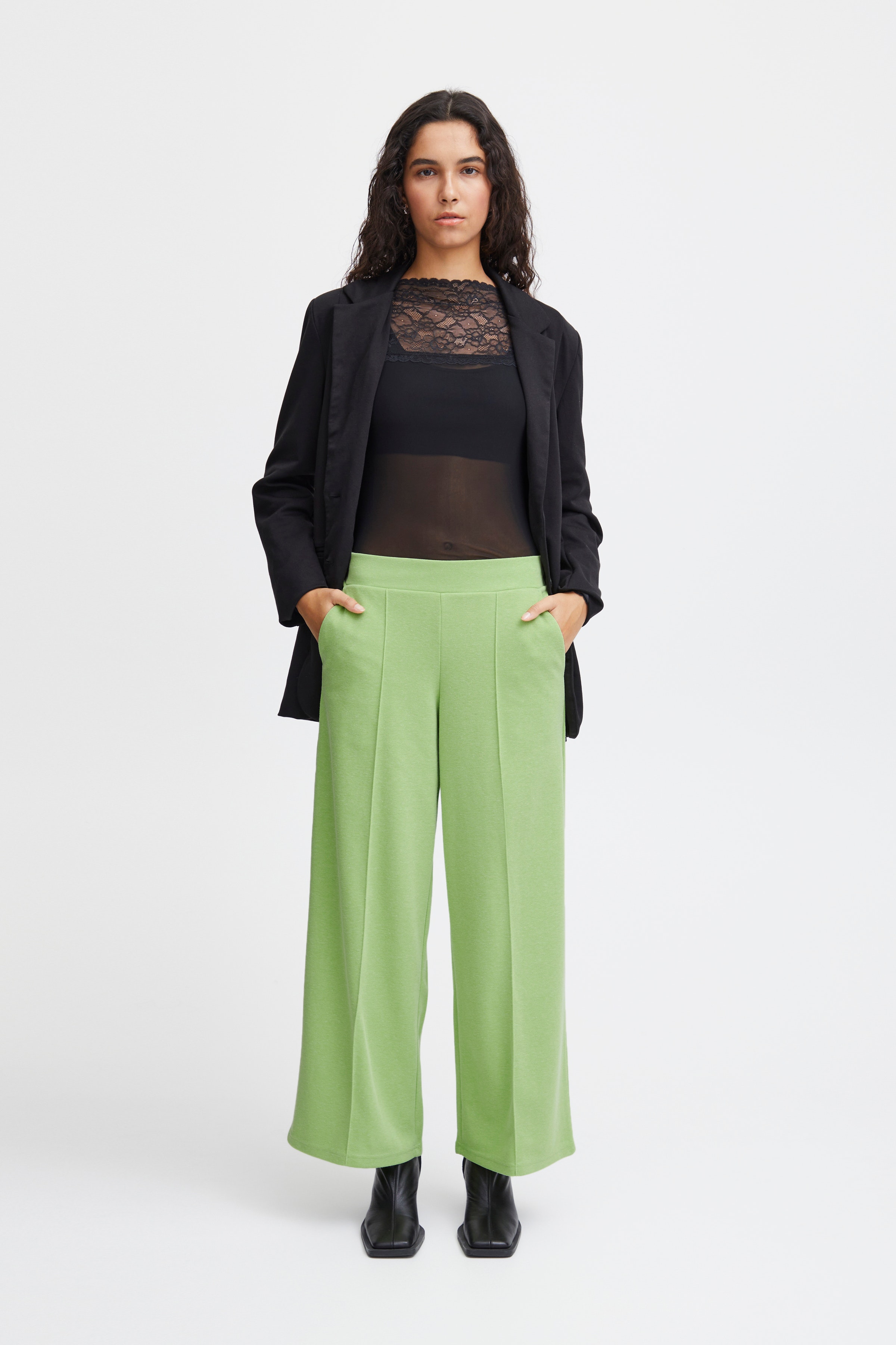 IHKATE PIQUE  Bukser LOOKBOOK FRONT 20118162-150341
