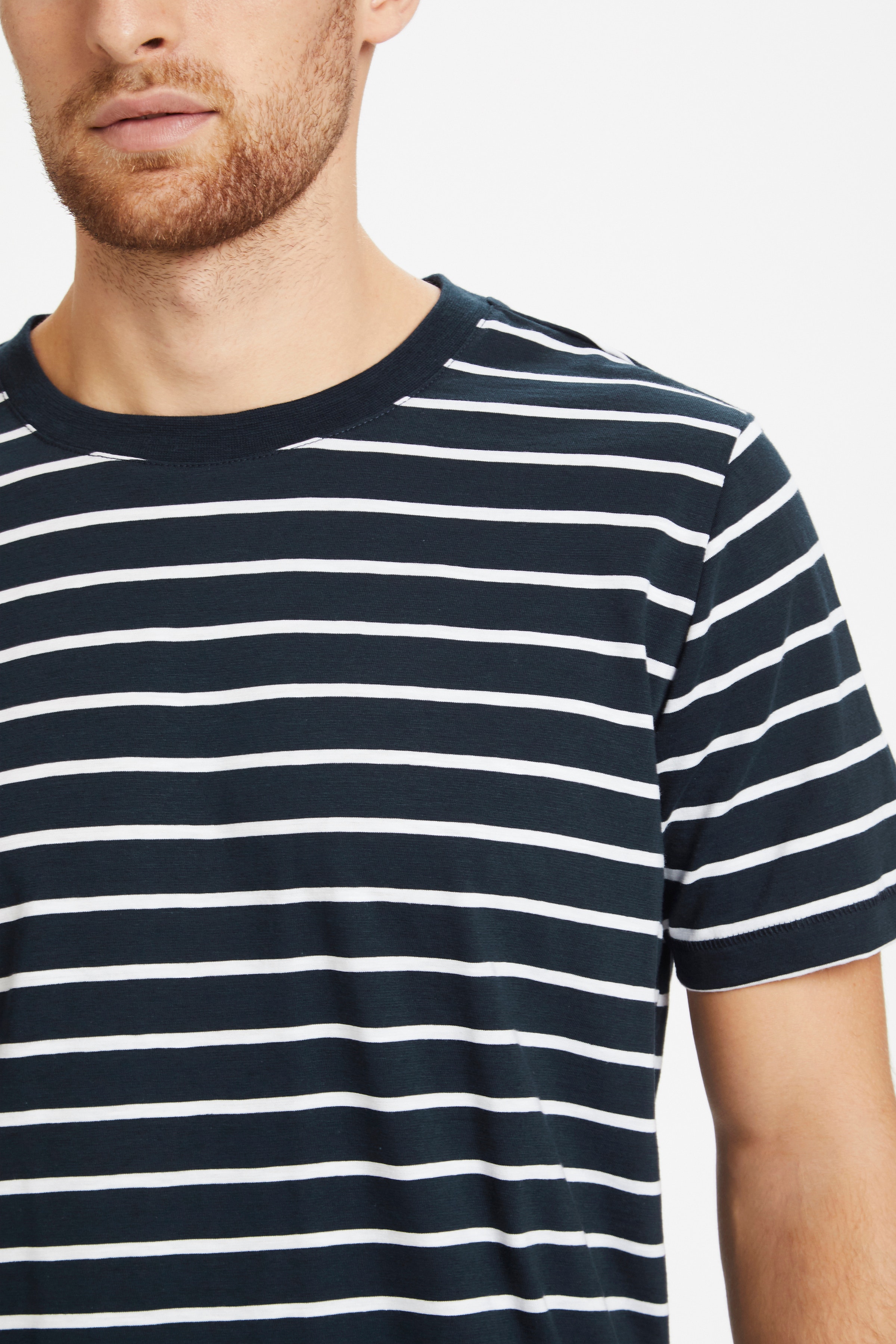 MAjermane Slub Stripe T-shirt LOOKBOOK DETAIL 30204717-20210