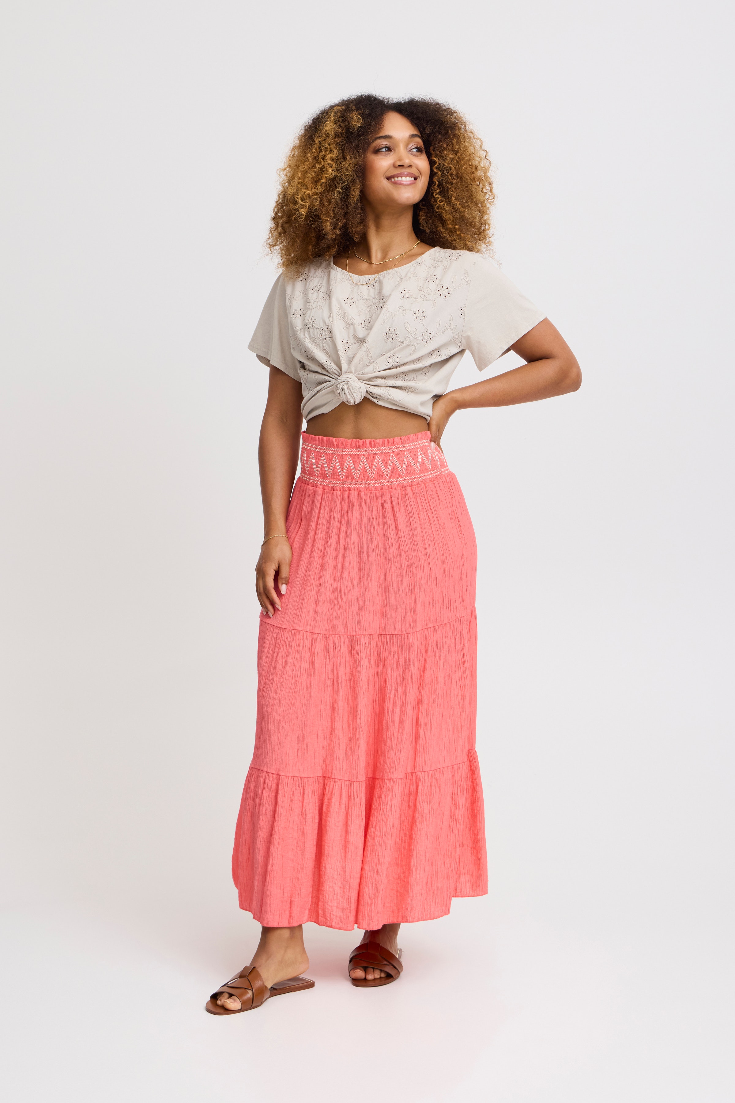 SBRICCO Skjørt LOOKBOOK FRONT 22100570-171643