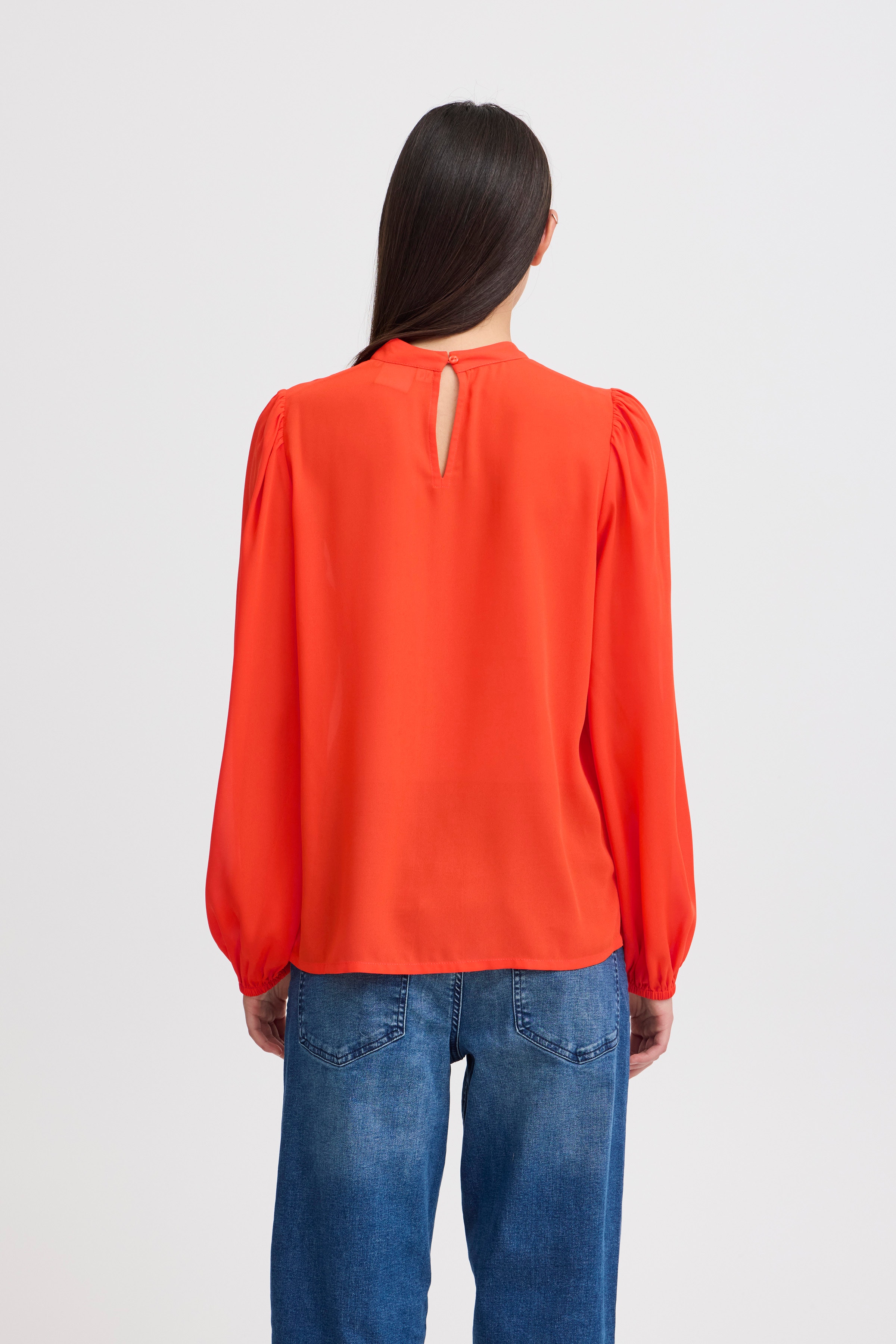 IHCELLANI Bluse LOOKBOOK BACK 20116742-181561
