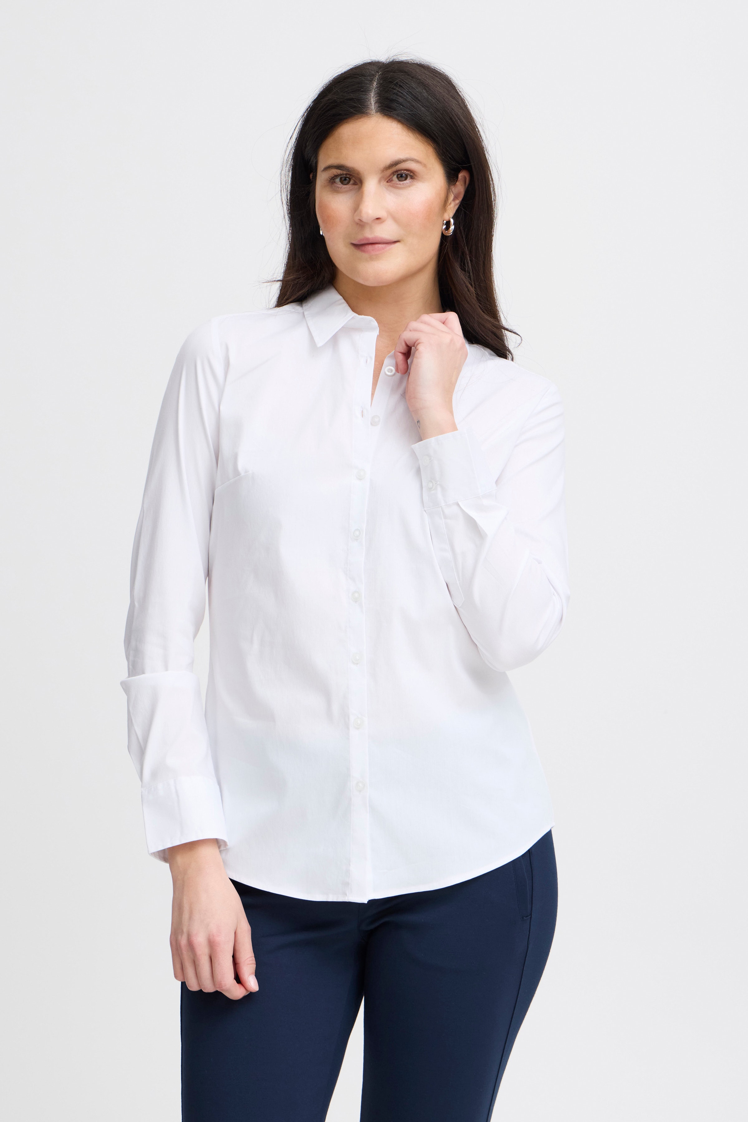 Long sleeved shirt LOOKBOOK FRONT 20600181-60002