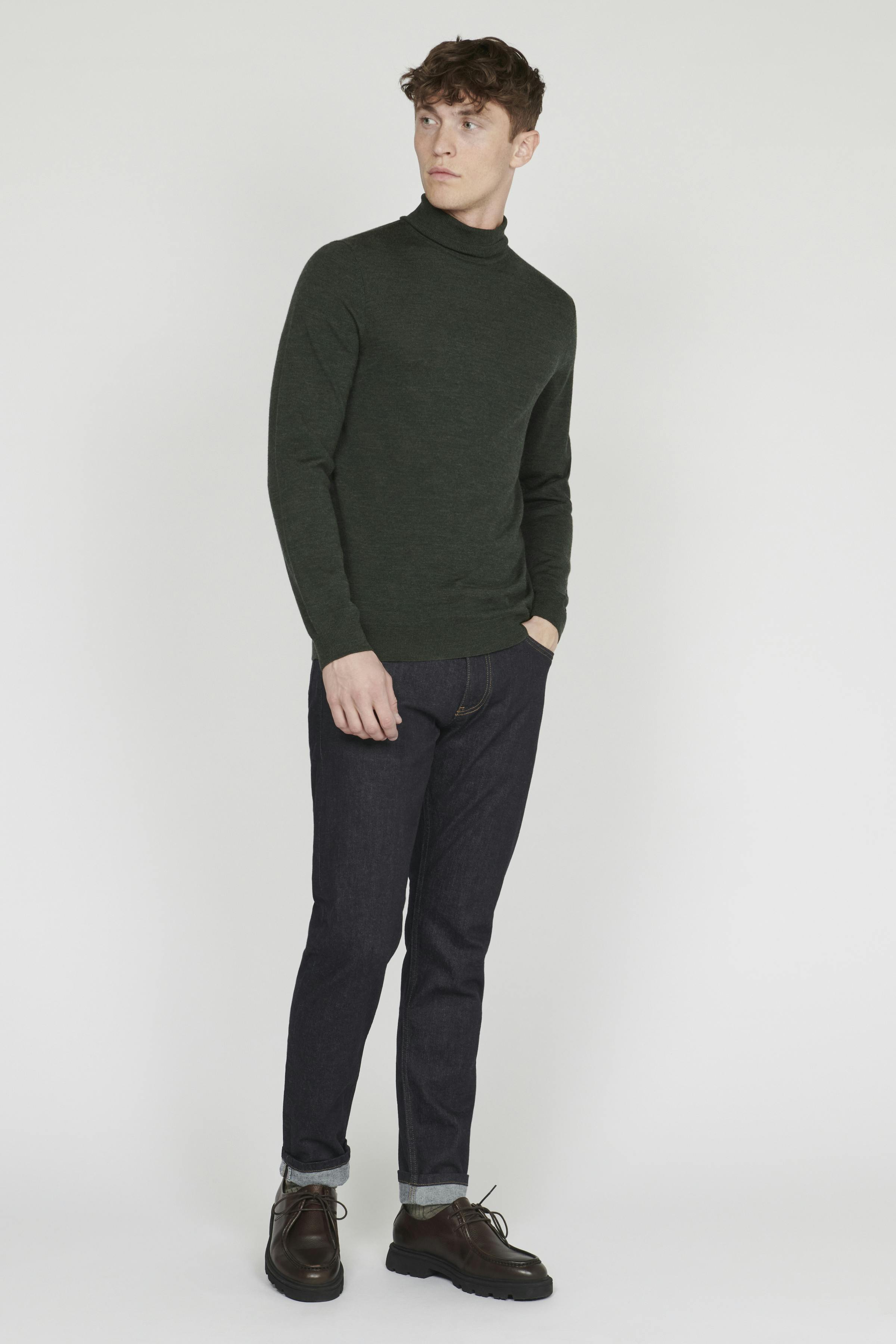 MAparcusman Merino Strickpullover LOOKBOOK FRONT 30204905-1905091