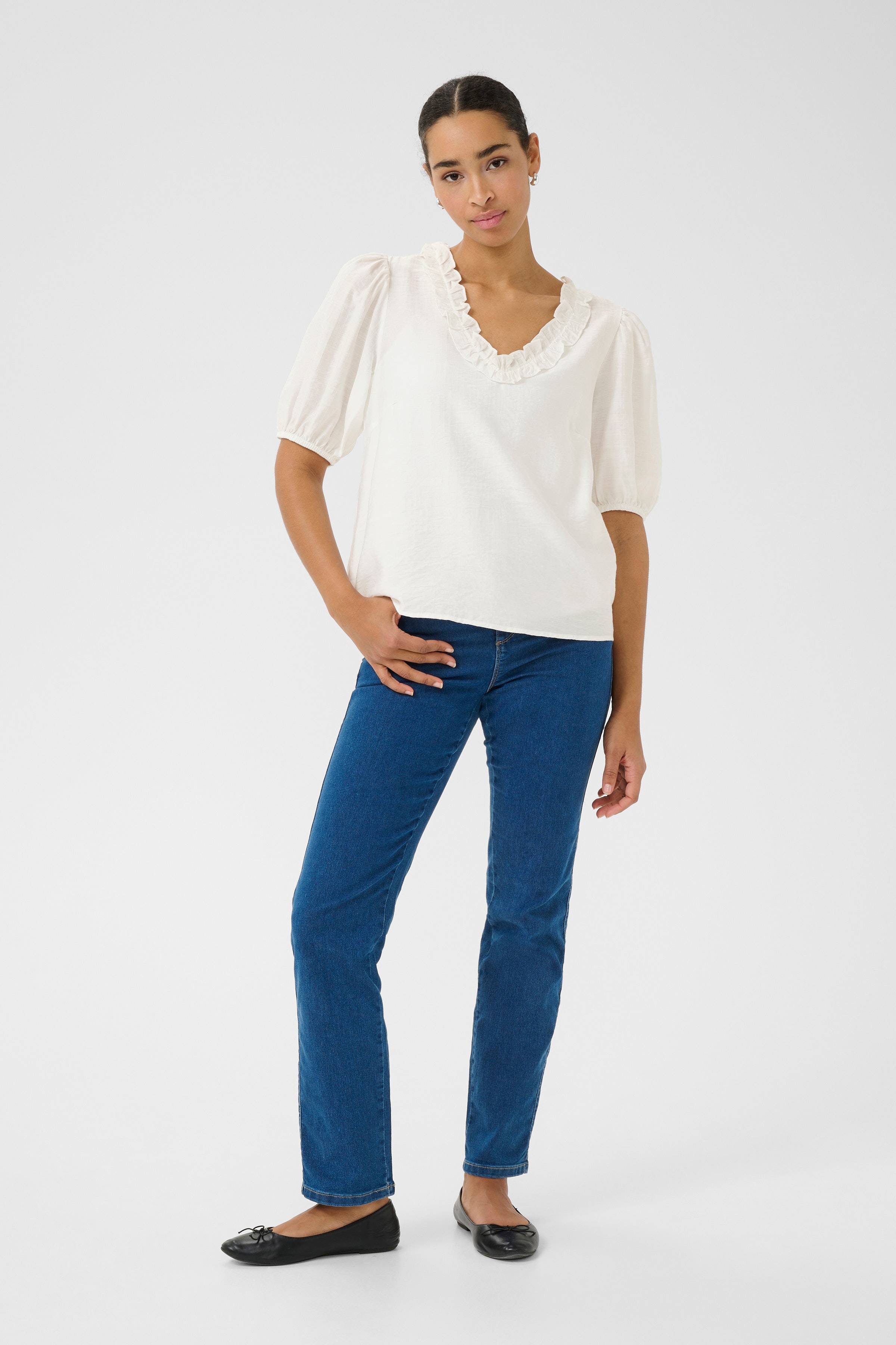 KAmariana Bluse LOOKBOOK FRONT 10510442-110602