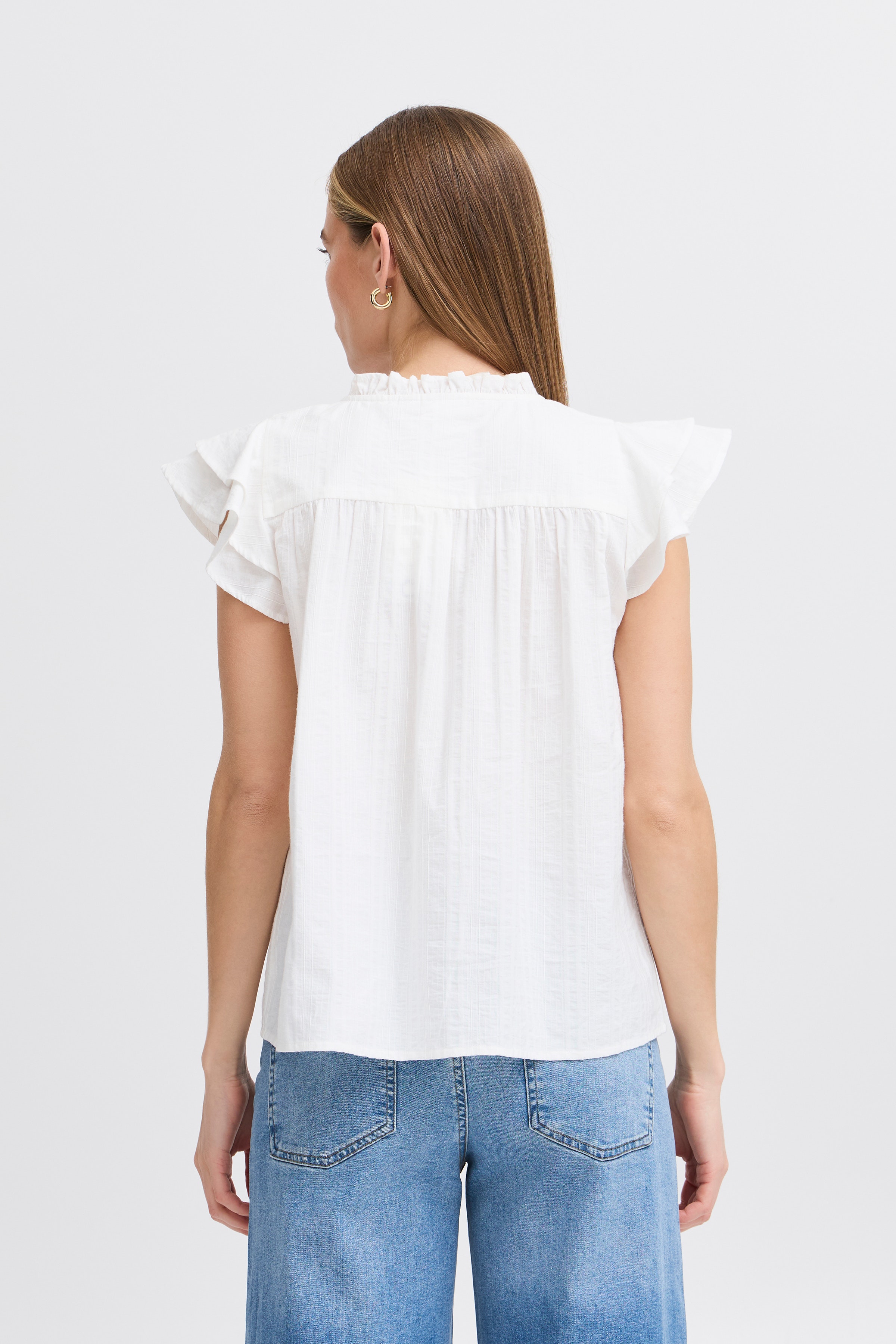 IHGAELLE Kortermet bluse LOOKBOOK BACK 20122784-114201