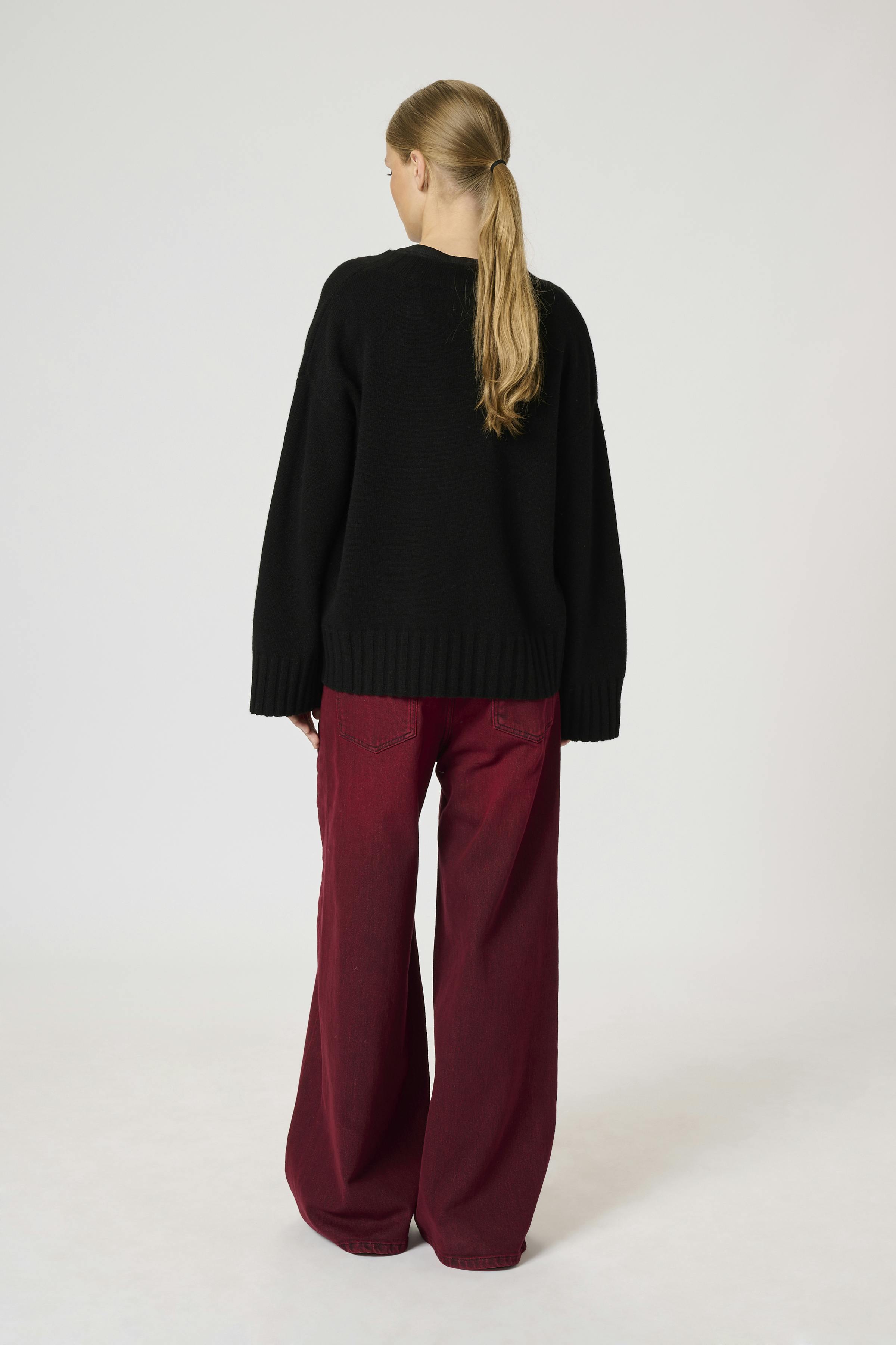 HuxiMW pullover in Wolle und Kaschmir LOOKBOOK BACK 10704959-100031