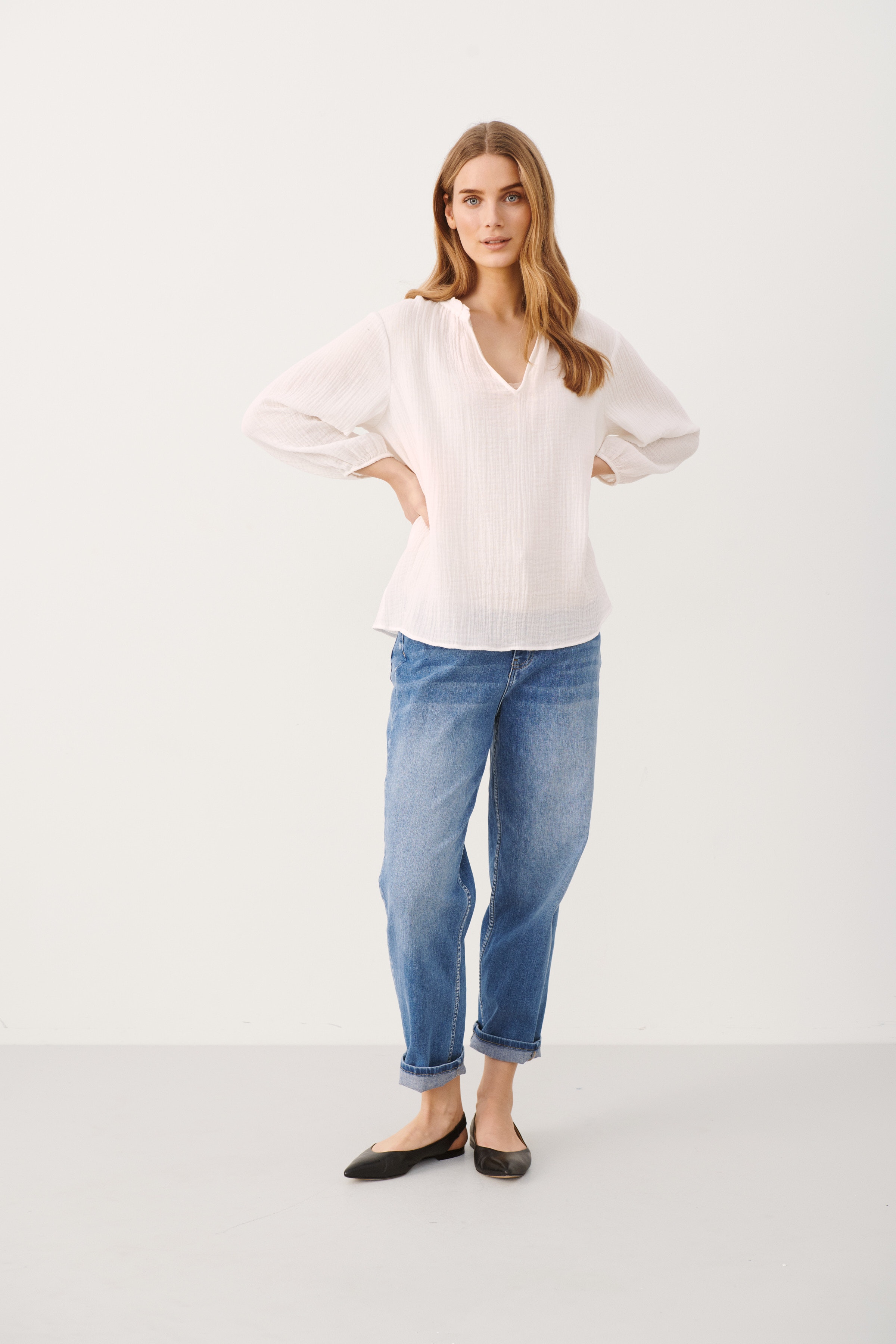 Langarm-Bluse LOOKBOOK FRONT 30306154-110602