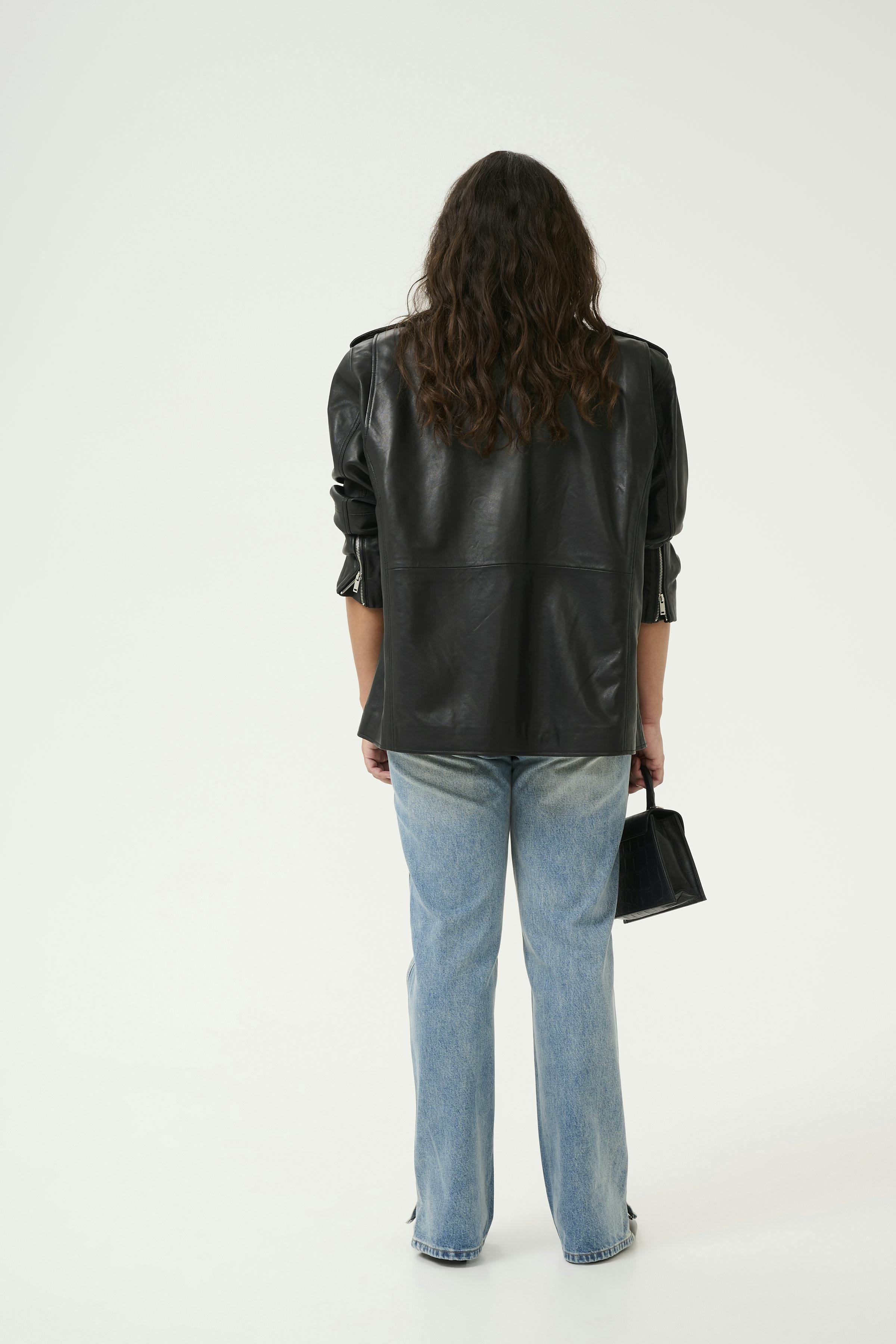 NaomiGZ Leather jacket LOOKBOOK BACK 10909190-100017