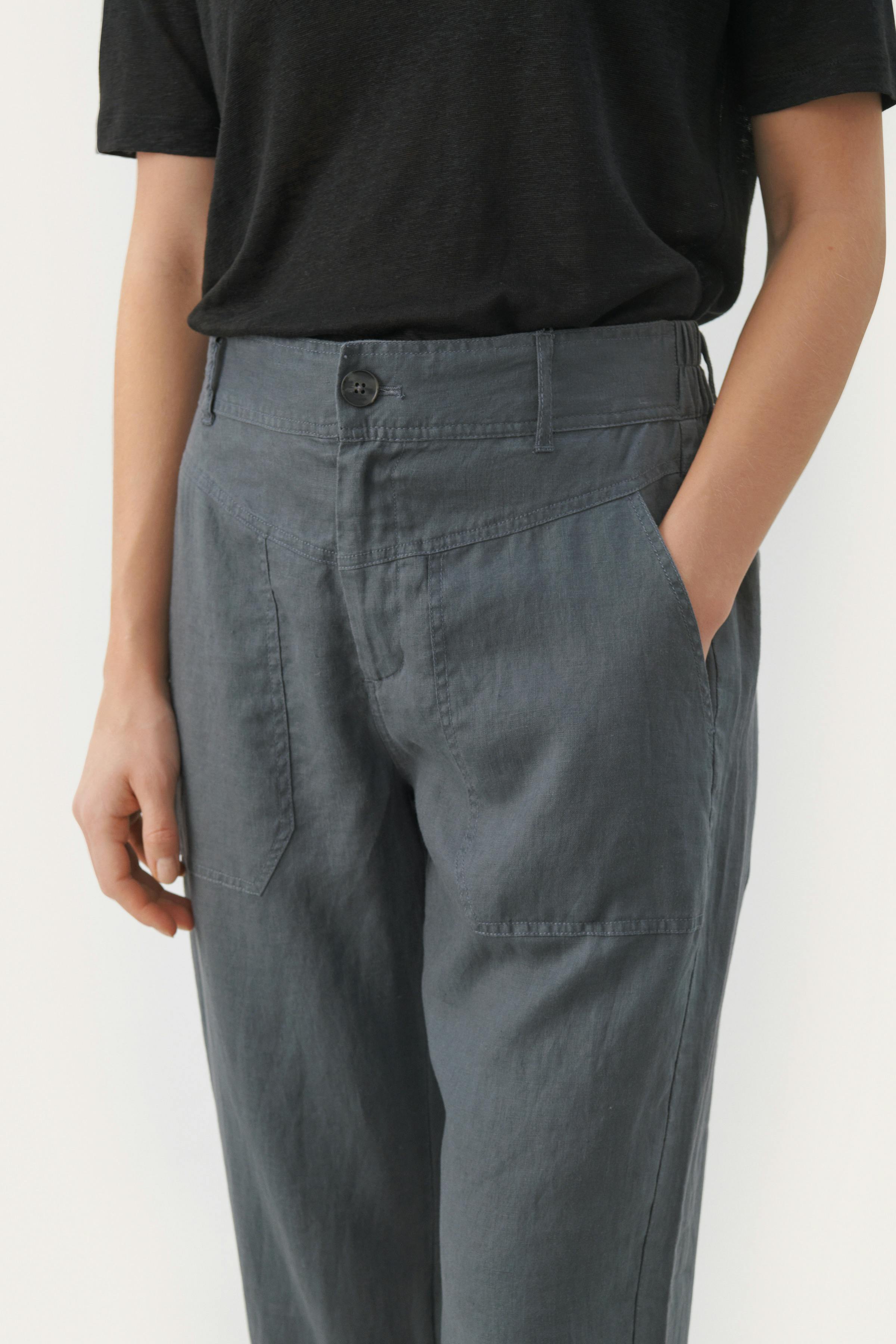 ShenasPW Linen trousers LOOKBOOK DETAIL 30308509-194215