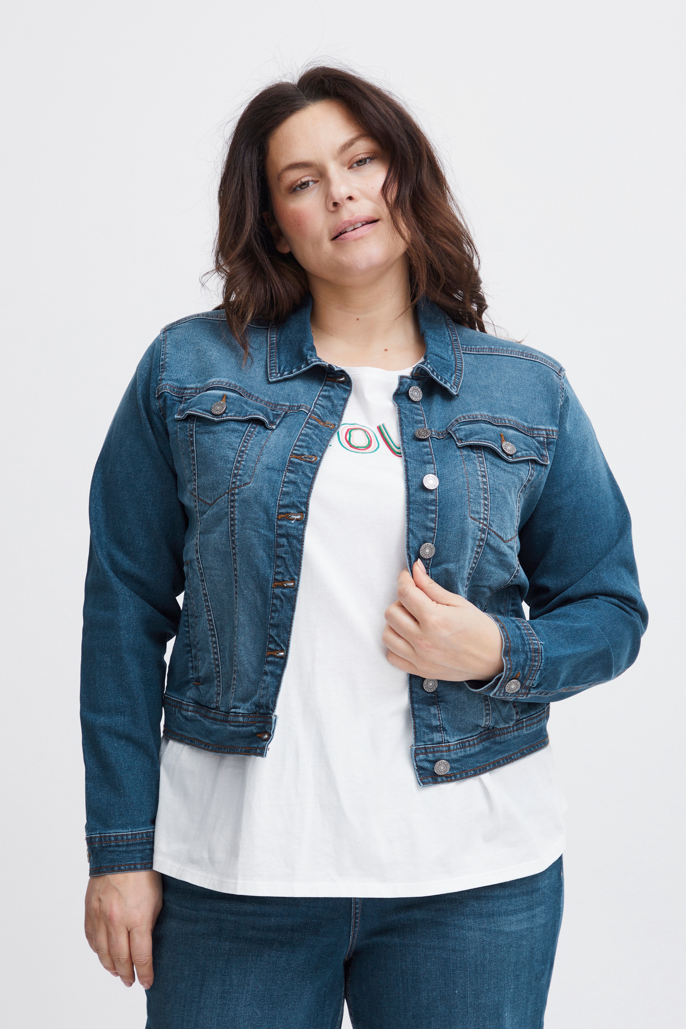 Denim jacket LOOKBOOK FRONT 20614288-201425