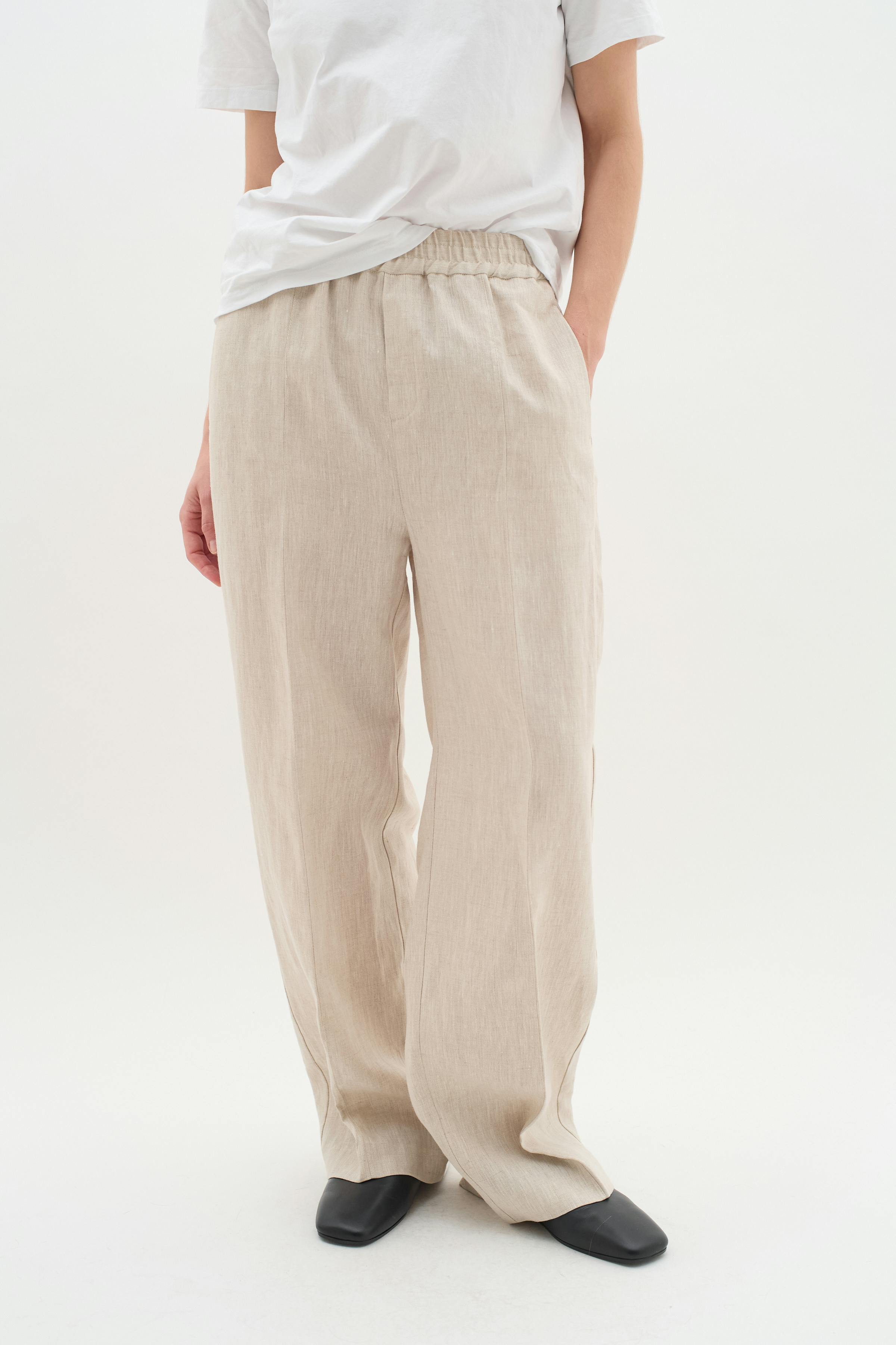 XiniaIW Linnen Trousers LOOKBOOK FRONT 30109322-1304031