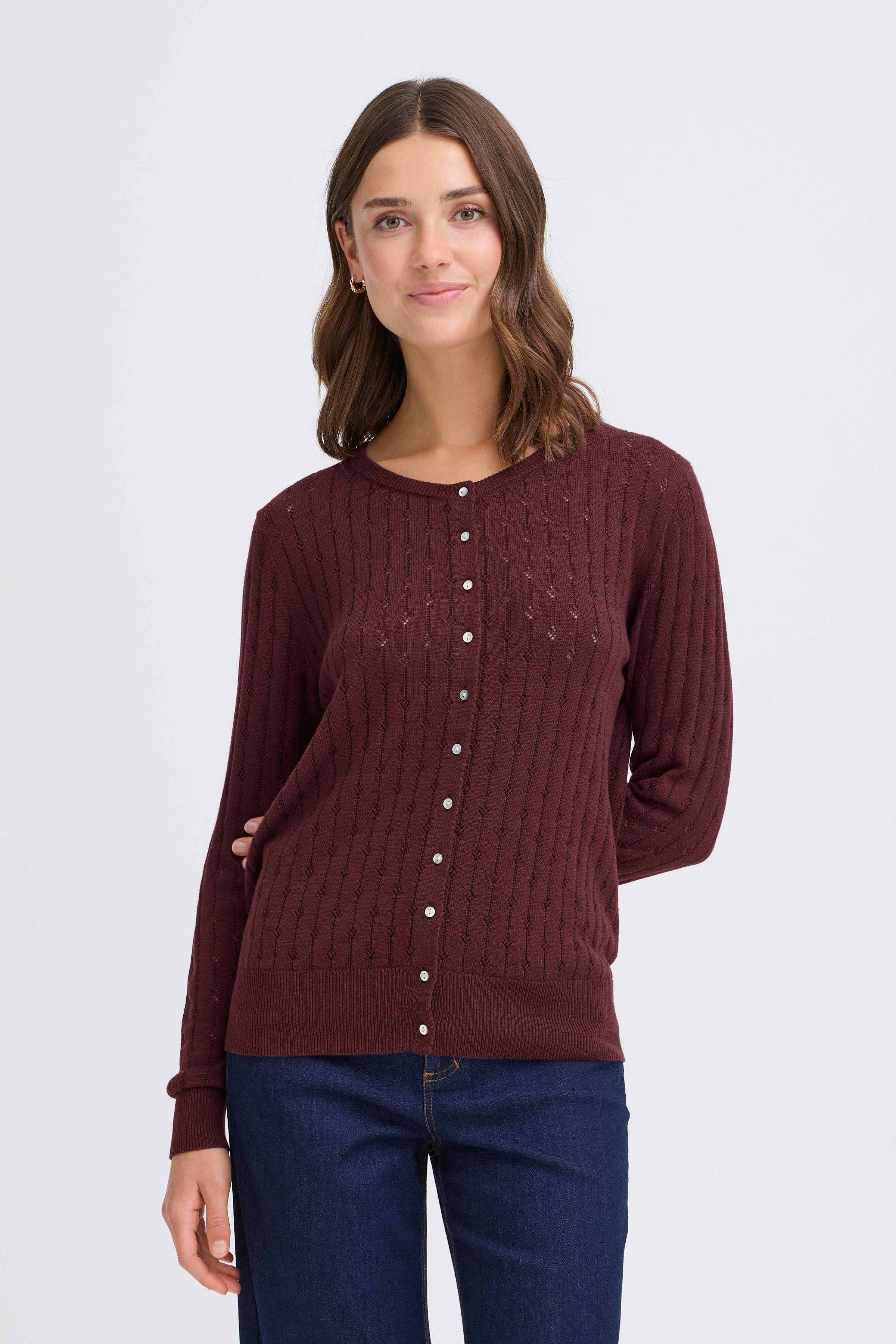FRPOINTELLA Cardigan LOOKBOOK FRONT 20616363-191619