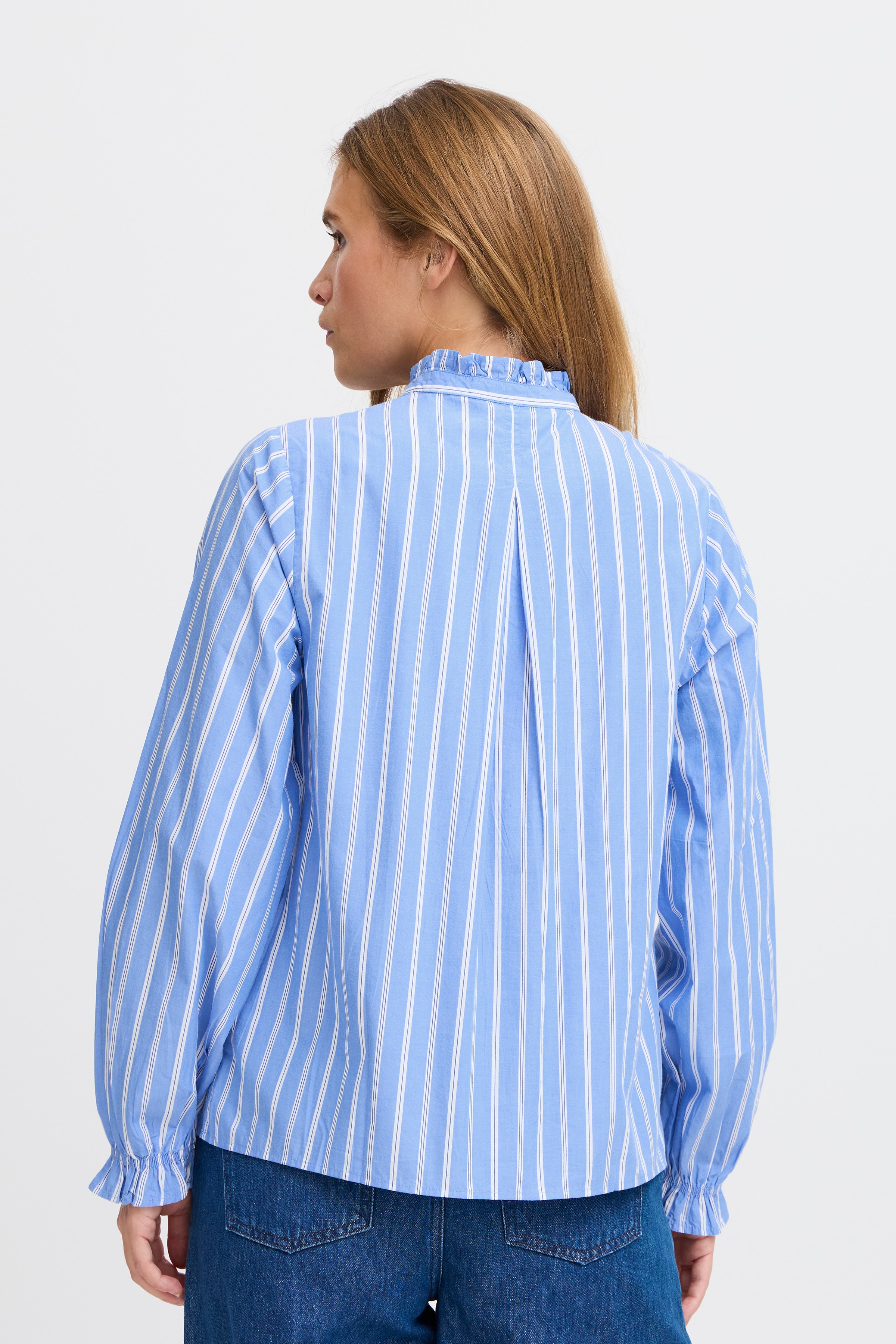 Langermet bluse LOOKBOOK BACK 50208732-204394