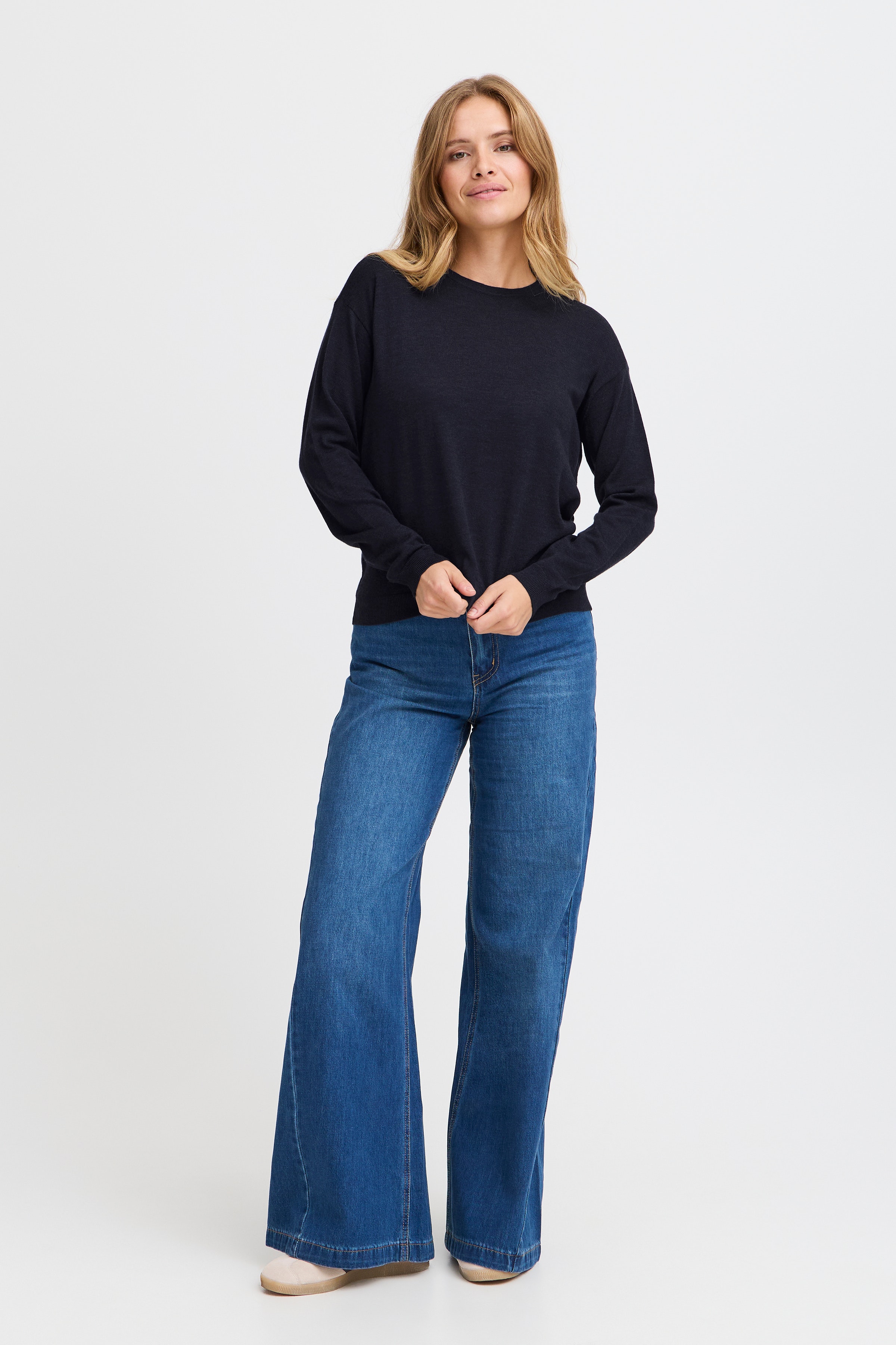PZSADIE Strikket pullover LOOKBOOK FRONT 50208679-1940201