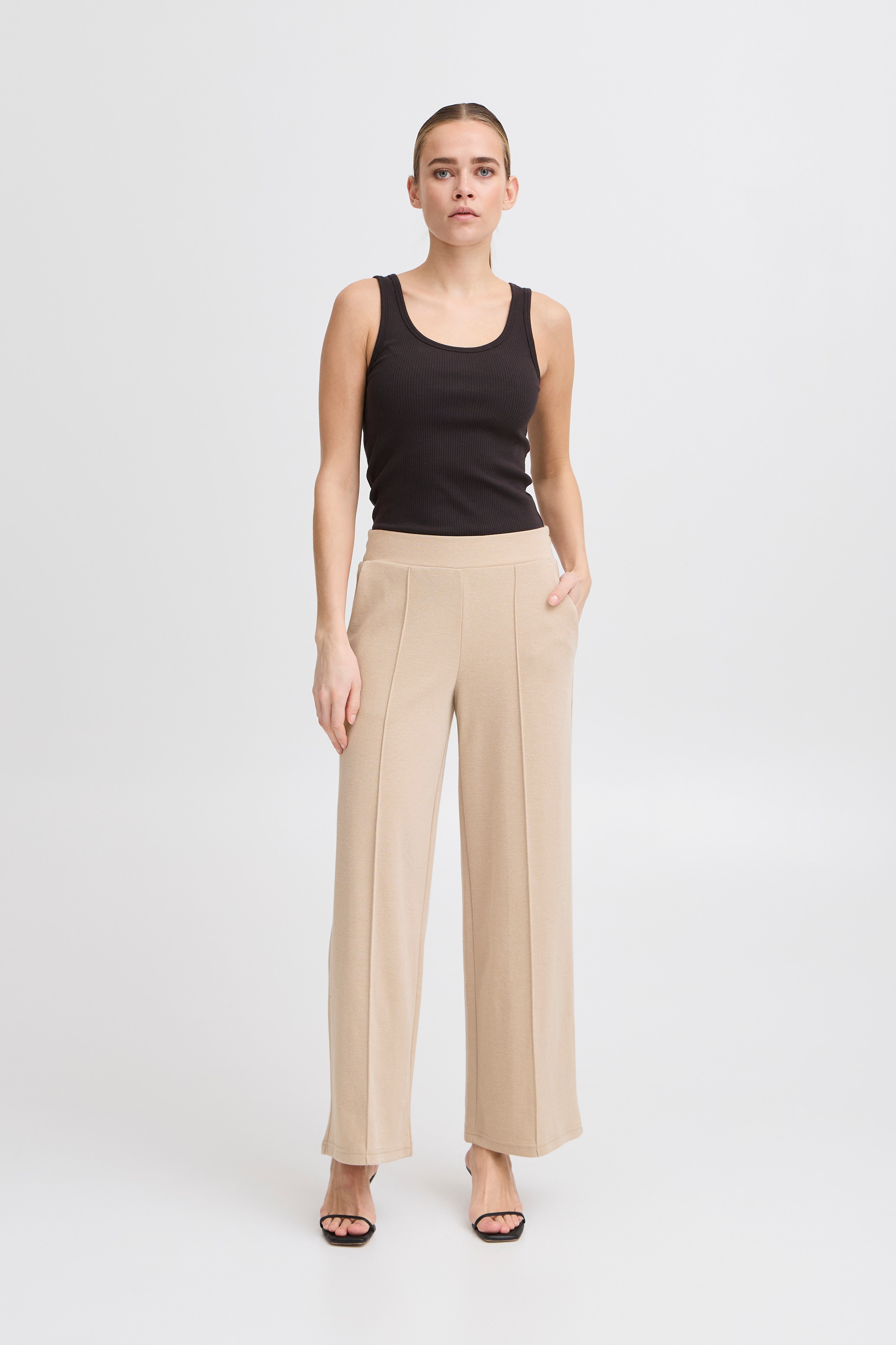 IHKATE PIQUE  Bukser LOOKBOOK FRONT 20118162-151308
