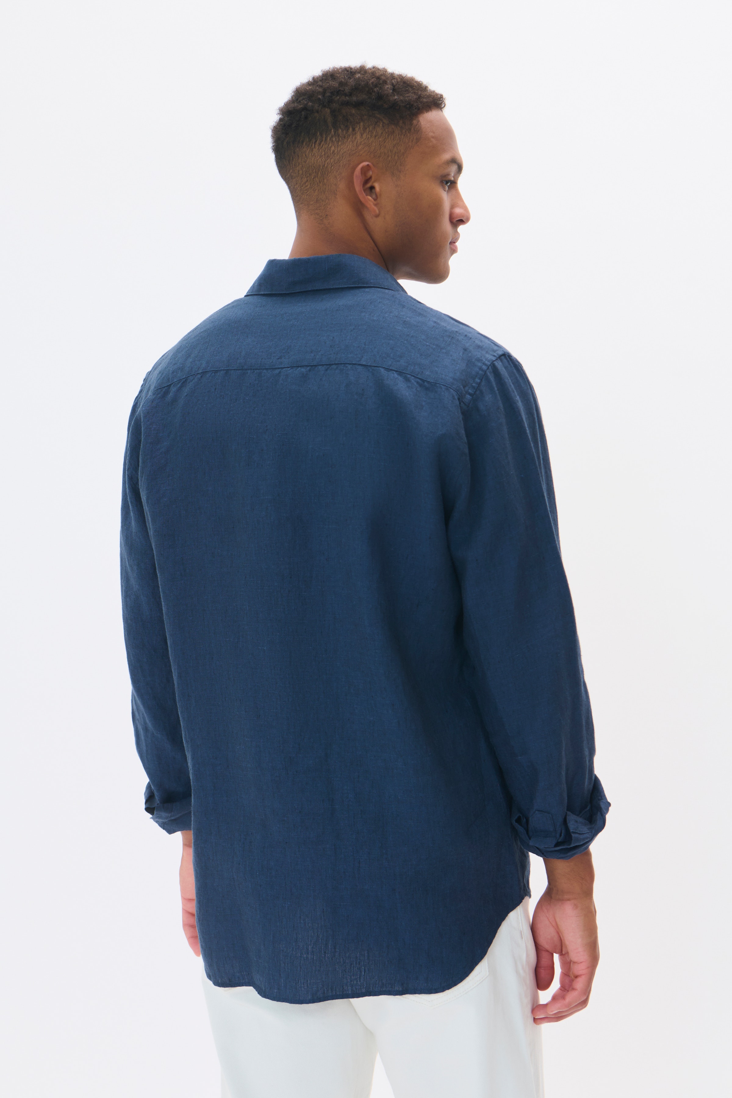 MAmarc linen shirt LOOKBOOK BACK 30205841-194011