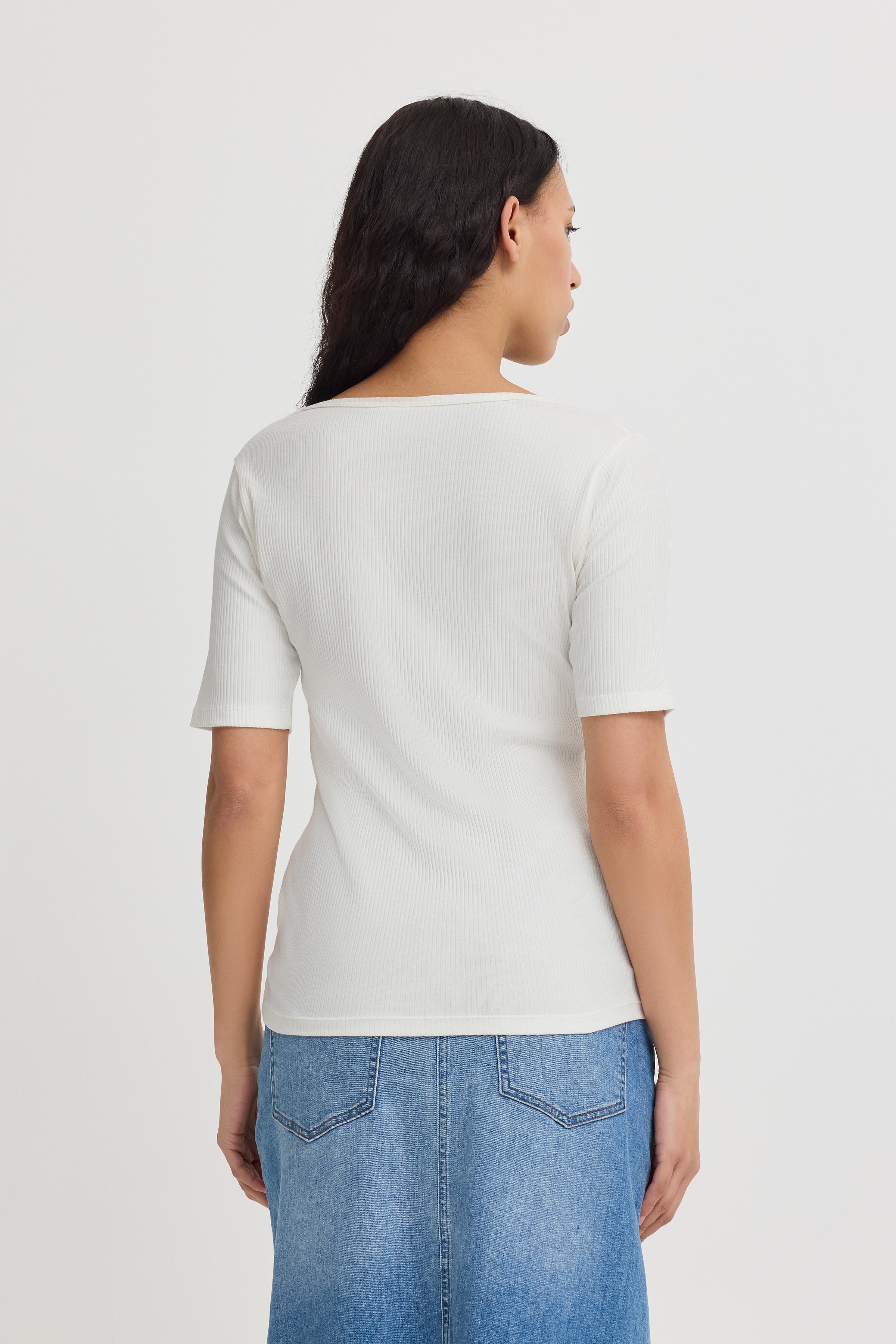 IHPALMER RIB T-shirt LOOKBOOK BACK 20120343-114201